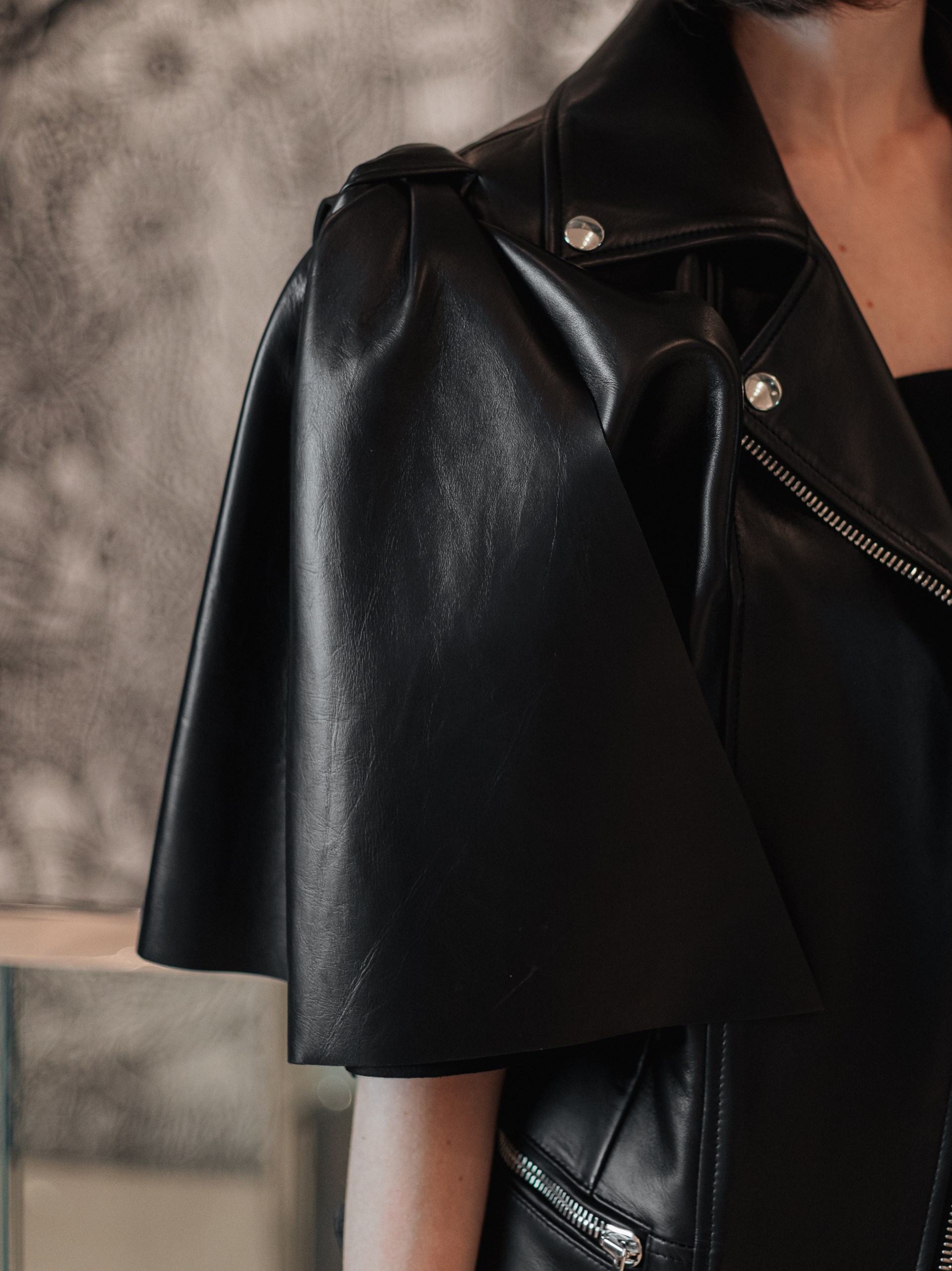 Alexander McQueen Short Sleeved Zipped Jacket