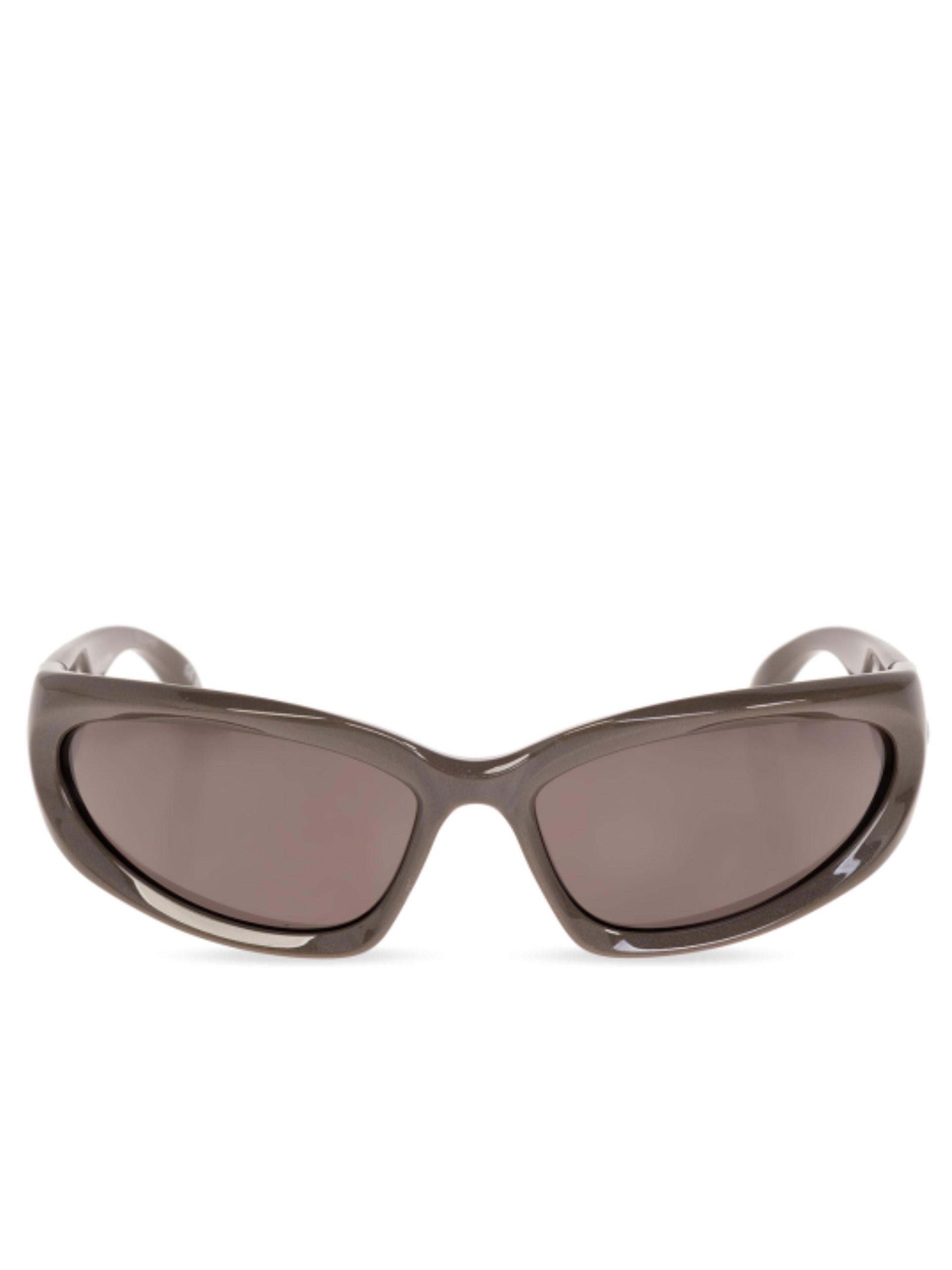 Balenciaga Swift logo sunglasses in gray