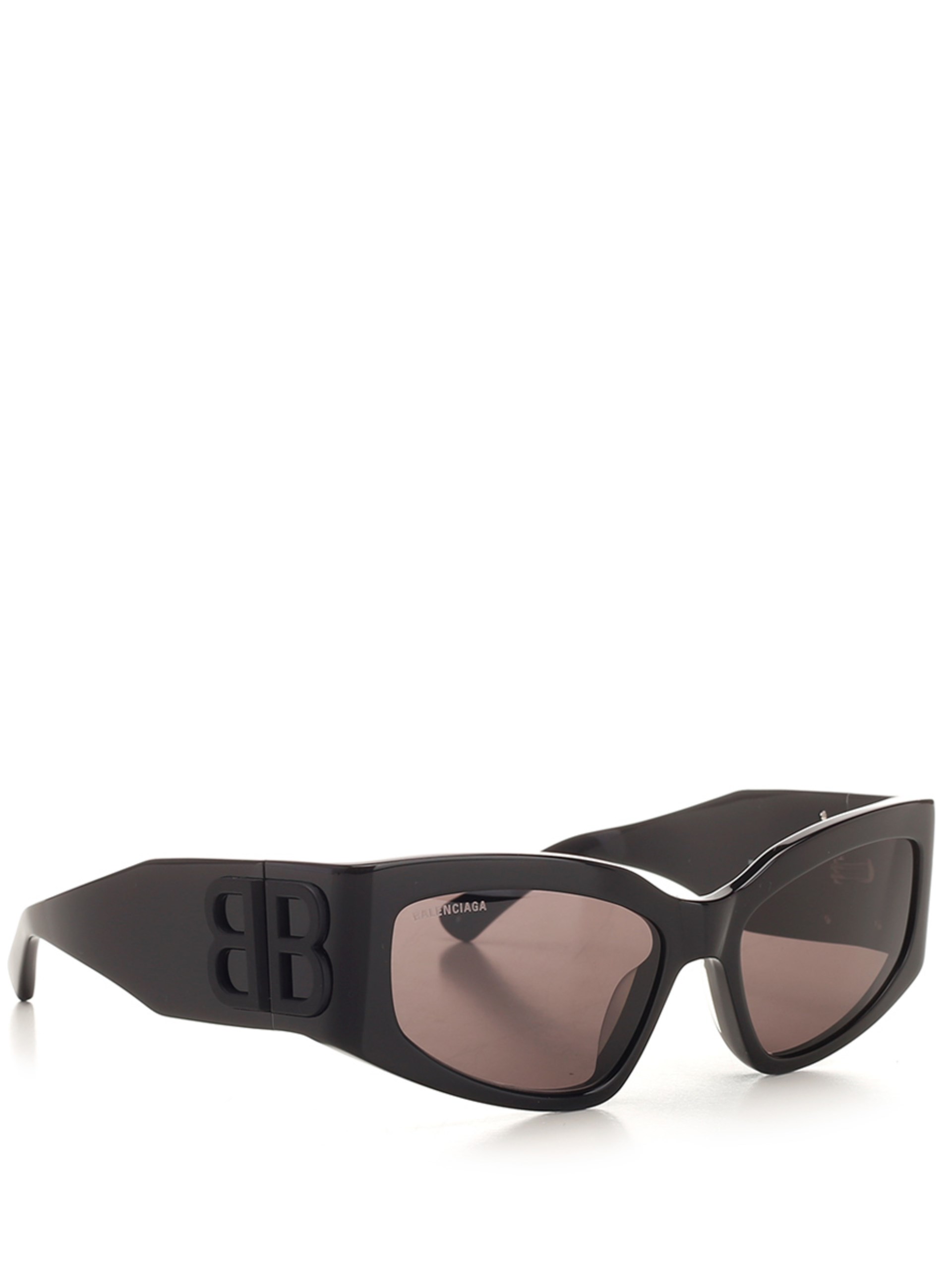 Balenciaga Bossy black sunglasses with matching logo