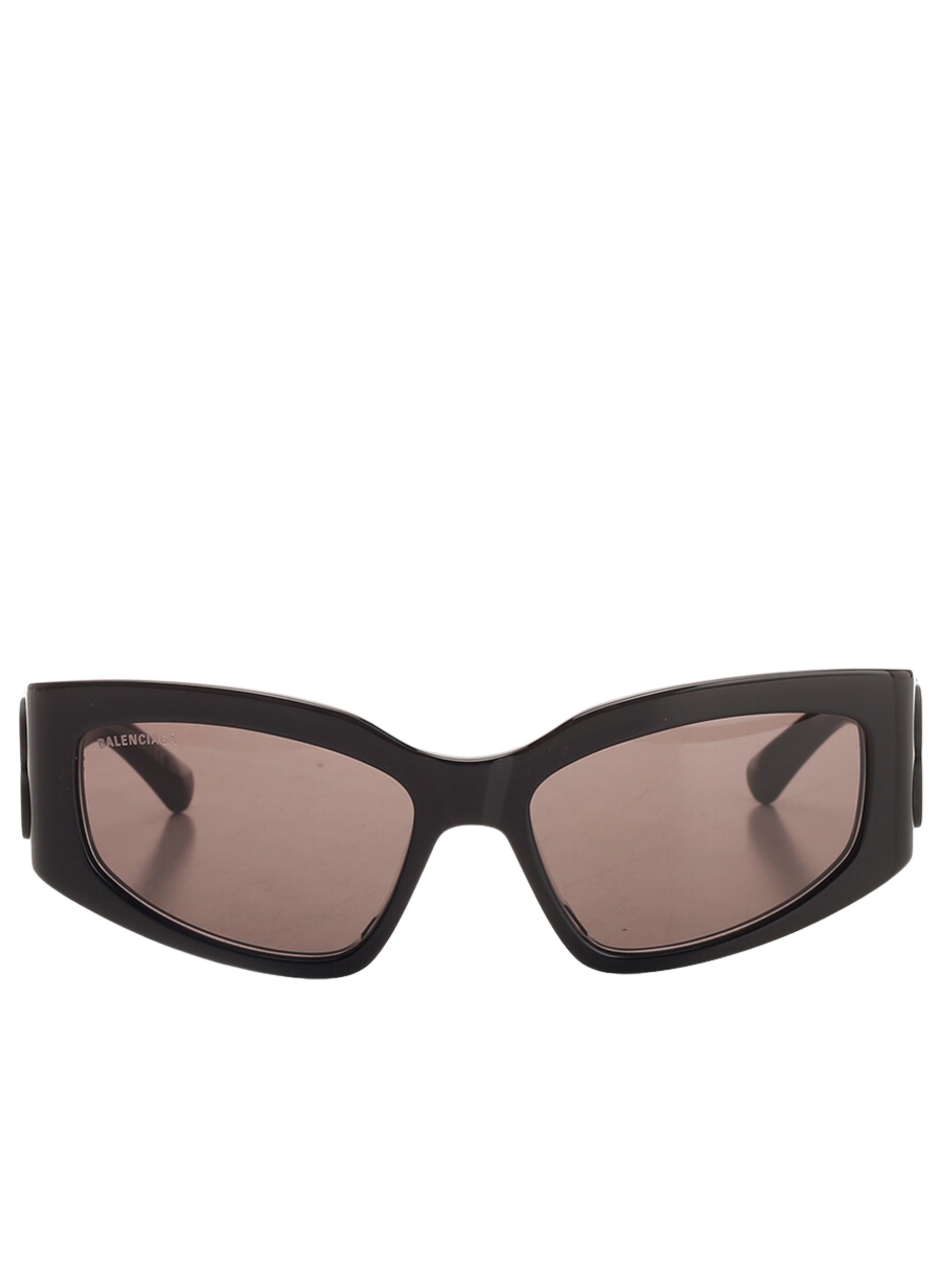 Balenciaga Bossy black sunglasses with matching logo