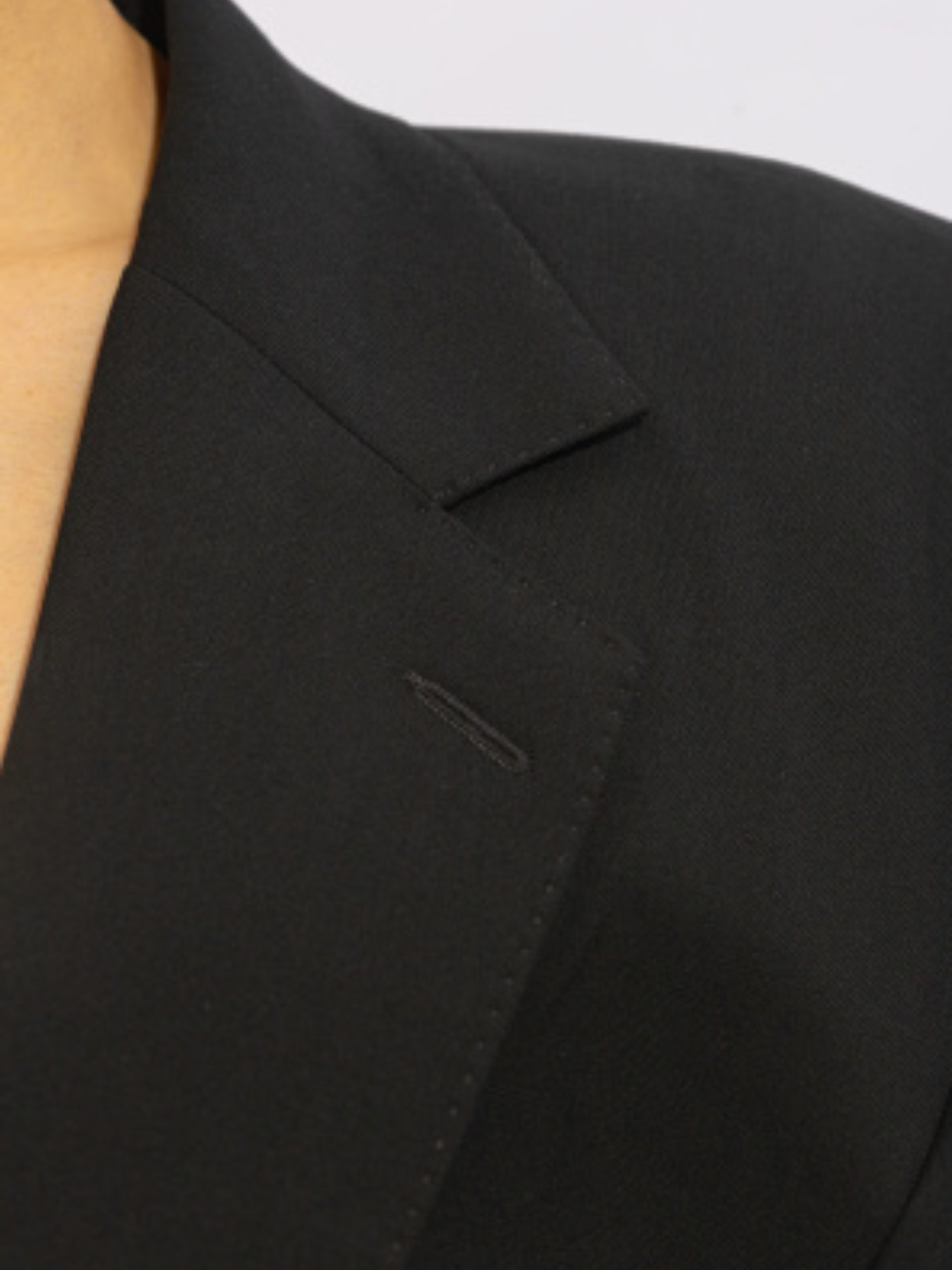 Balenciaga black oversized wool jacket