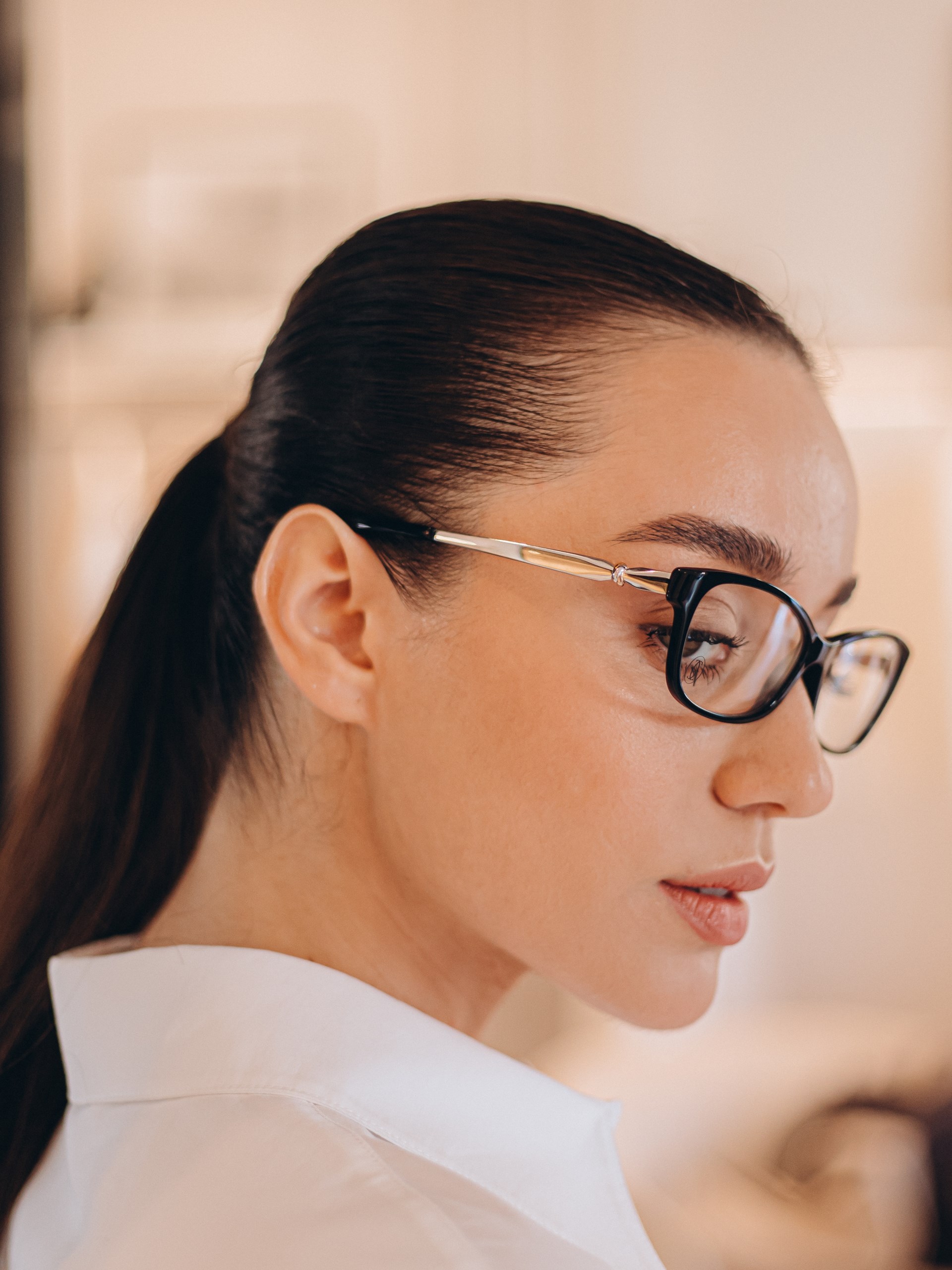 Cartier glasses with optical lenses