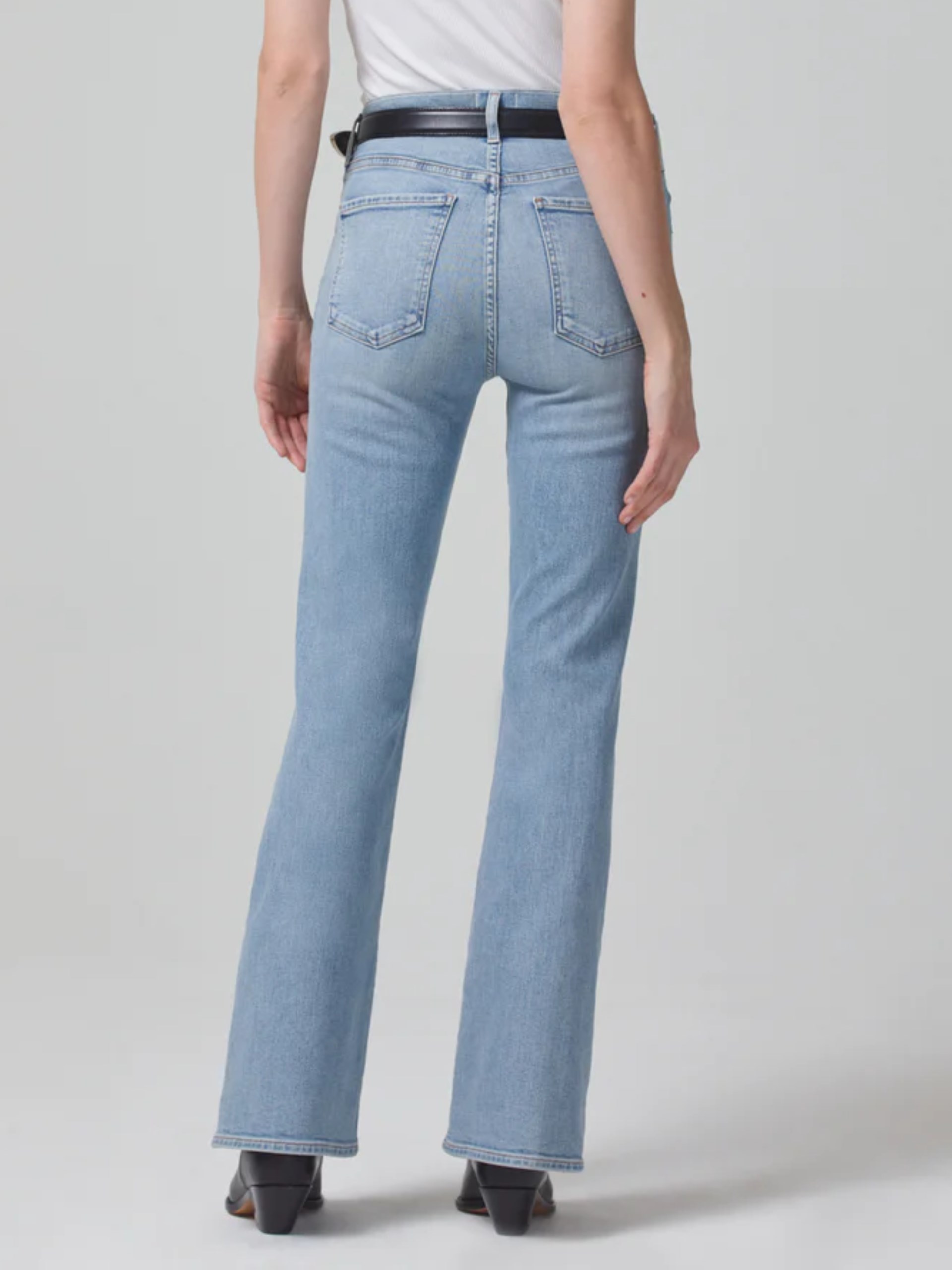 Citizens of Humanity Lilah 30" High Rise Light Blue Jeans