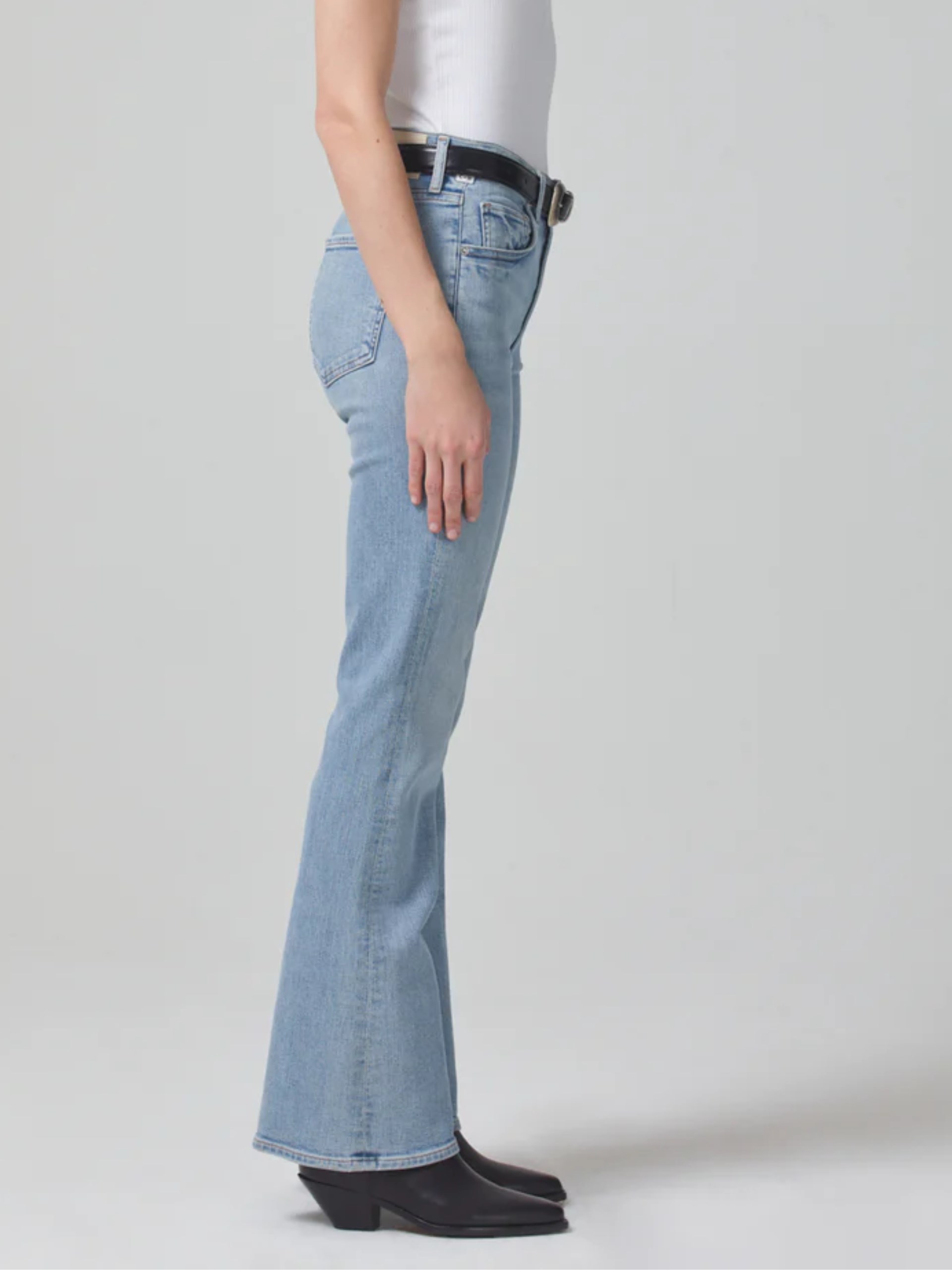 Citizens of Humanity Lilah 30" High Rise Light Blue Jeans