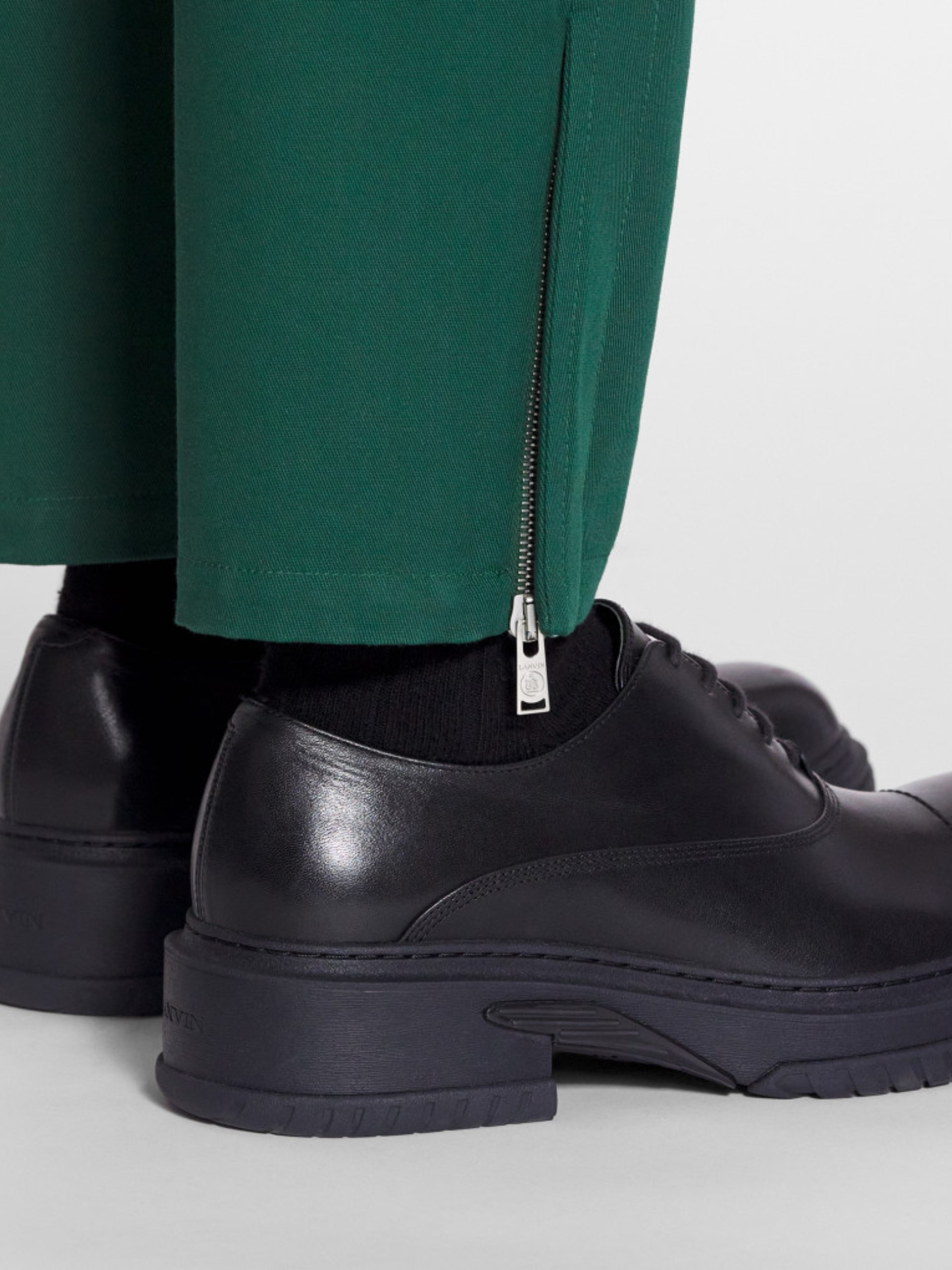 Lanvin Serge Men's Zip Up Pants
