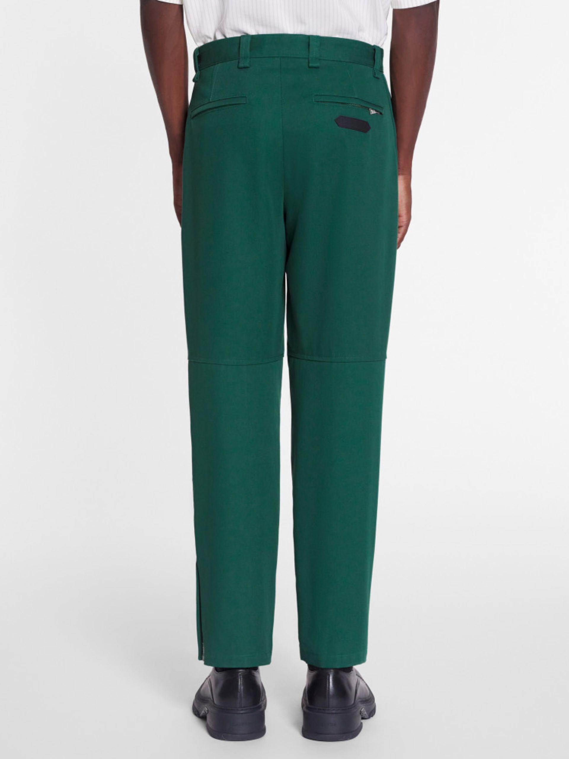 Lanvin Serge Men's Zip Up Pants