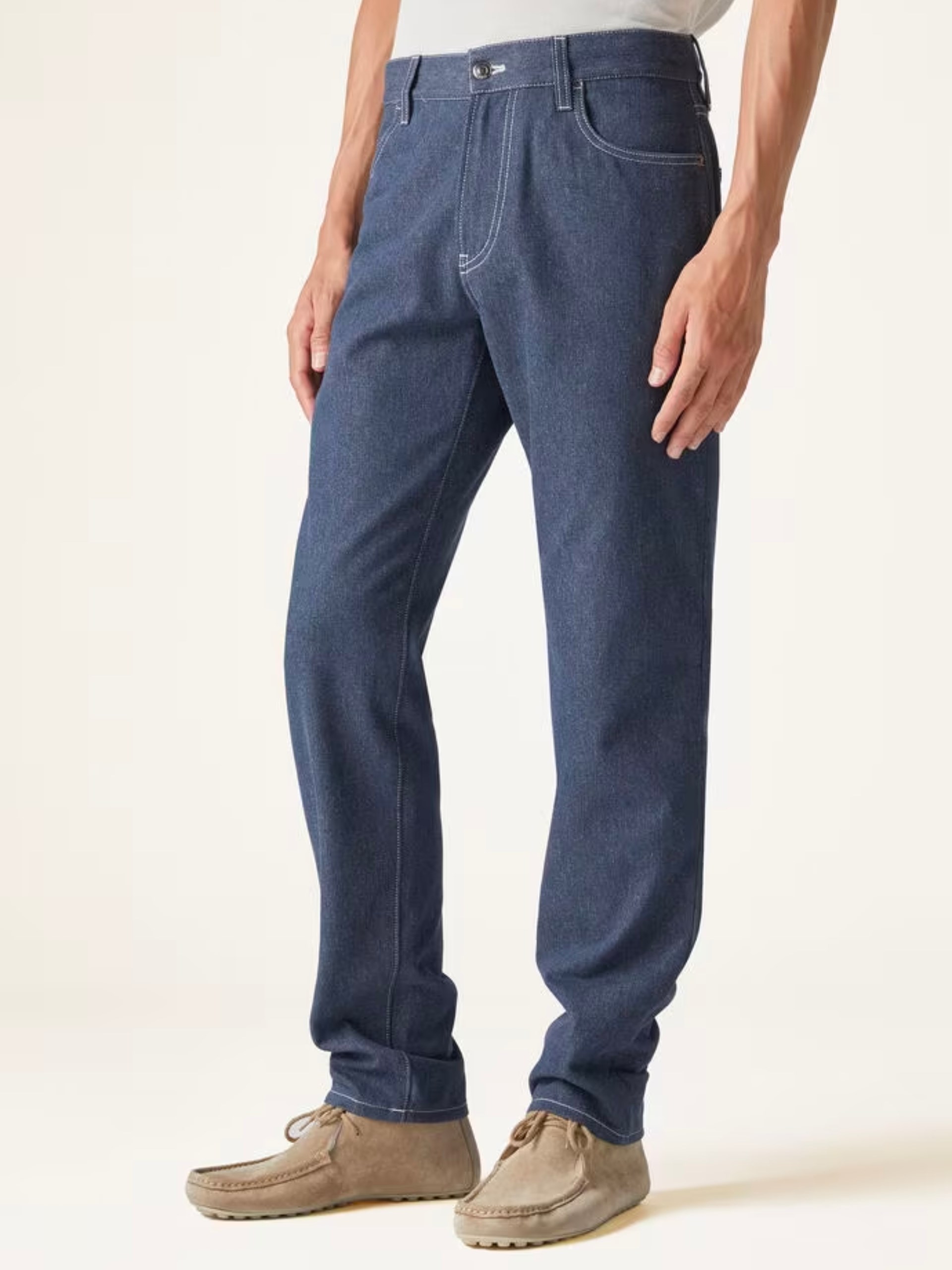 Loro Piana Quarona men's trousers made of cotton and cashmere
