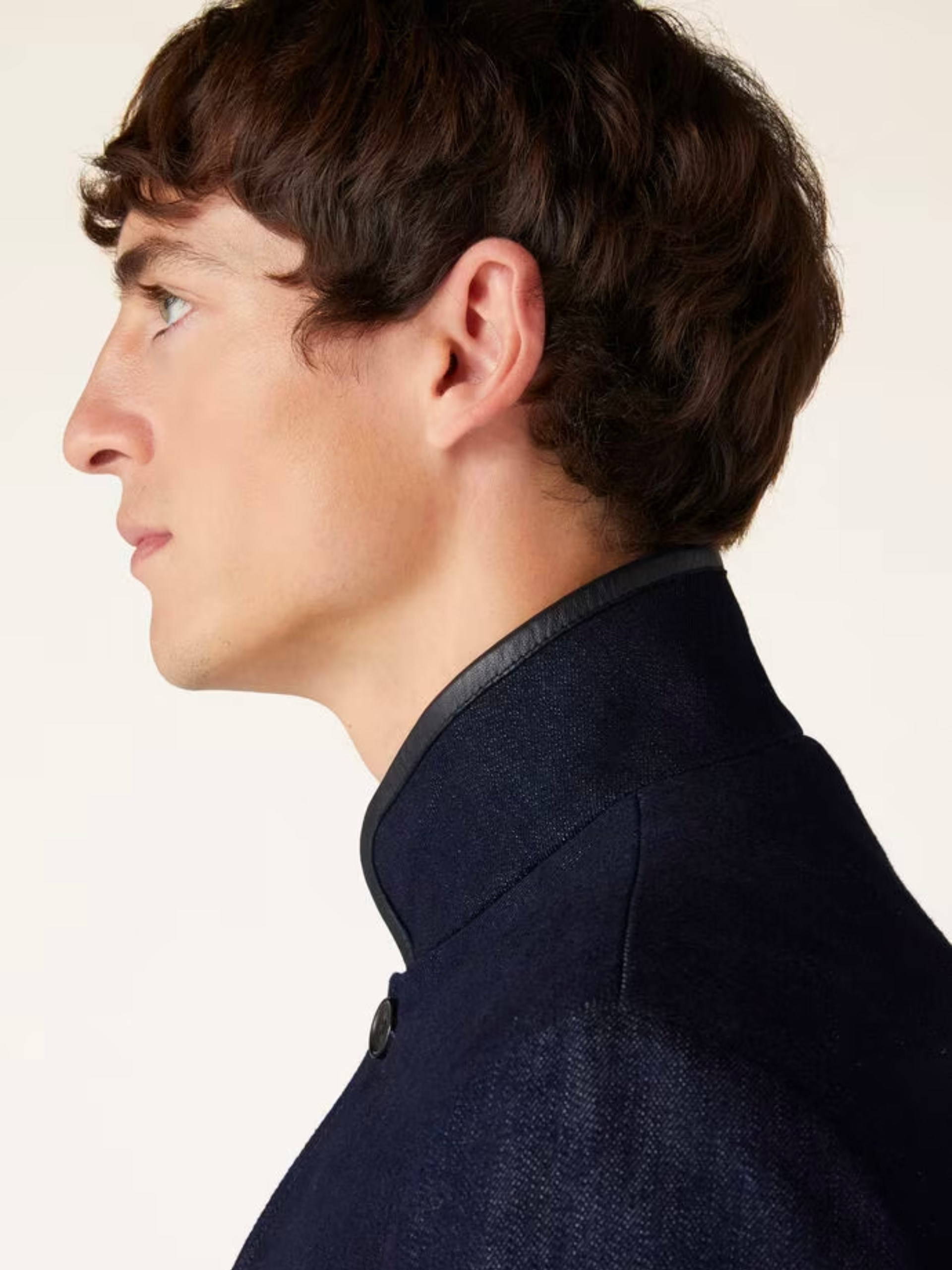 Loro Piana Spagna Men's Navy Blue Jacket