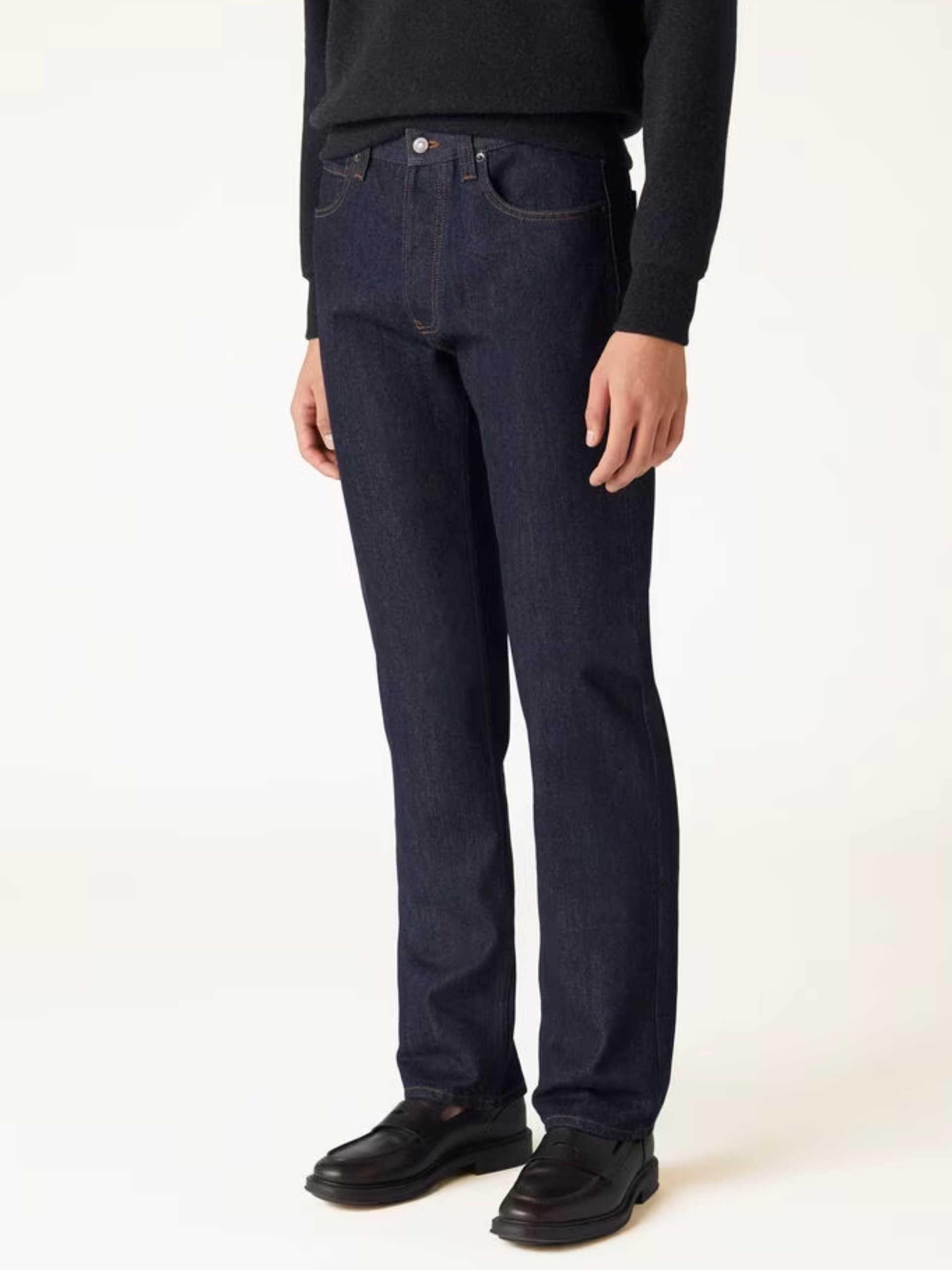 Loro Piana Kamen Dark Blue Jeans for Men