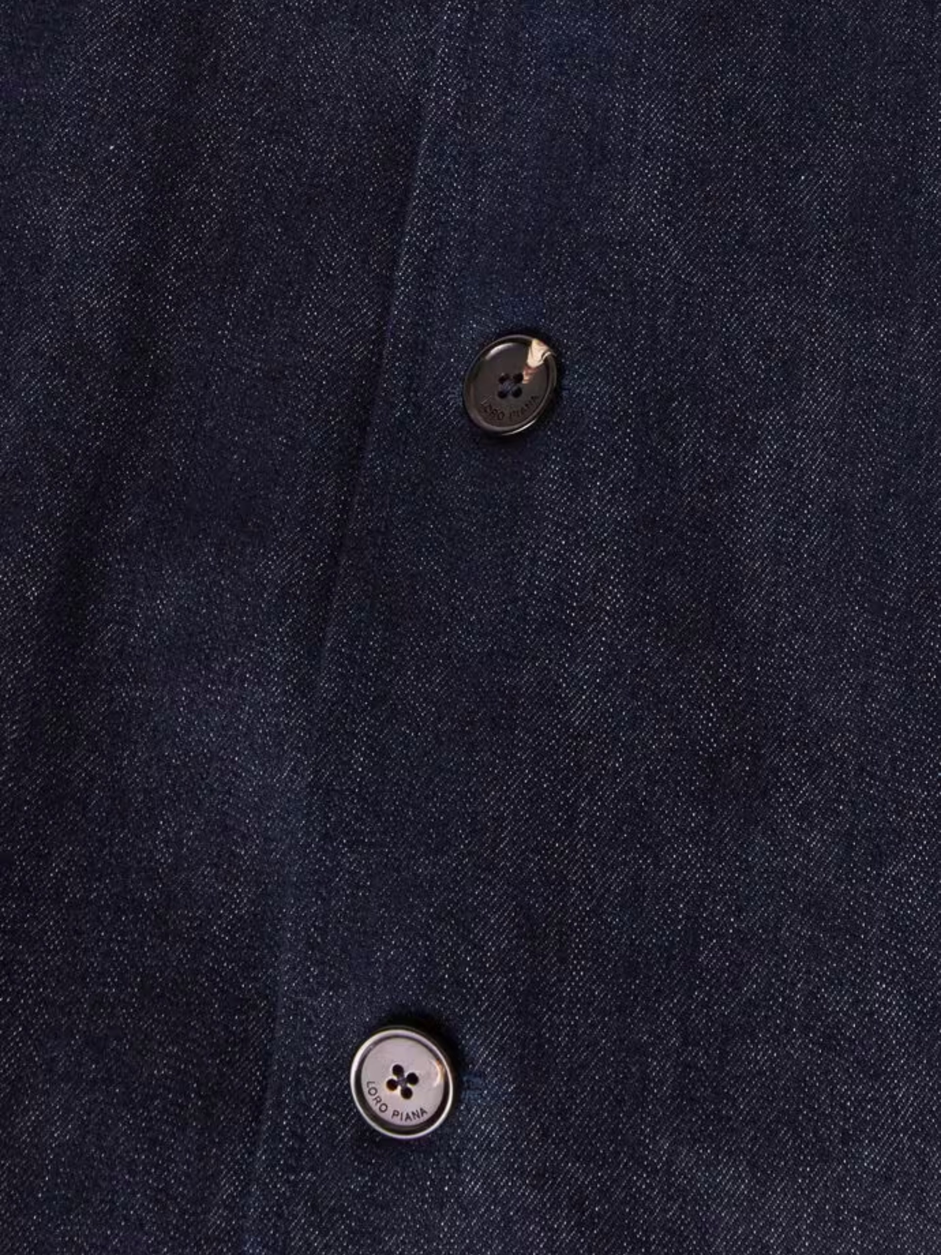 Loro Piana Spagna Men's Navy Blue Jacket