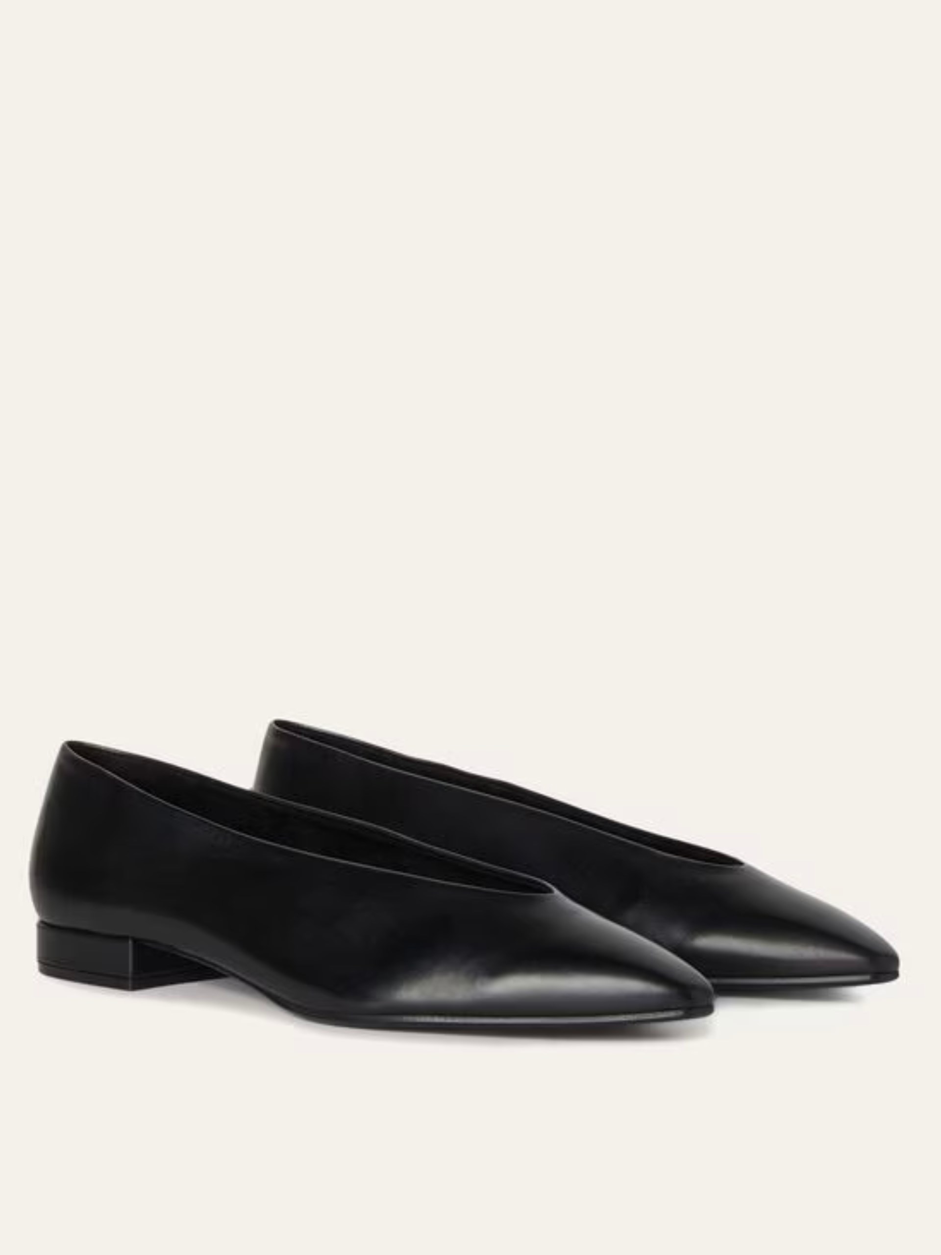 Loro Piana Rebecca black ballerinas