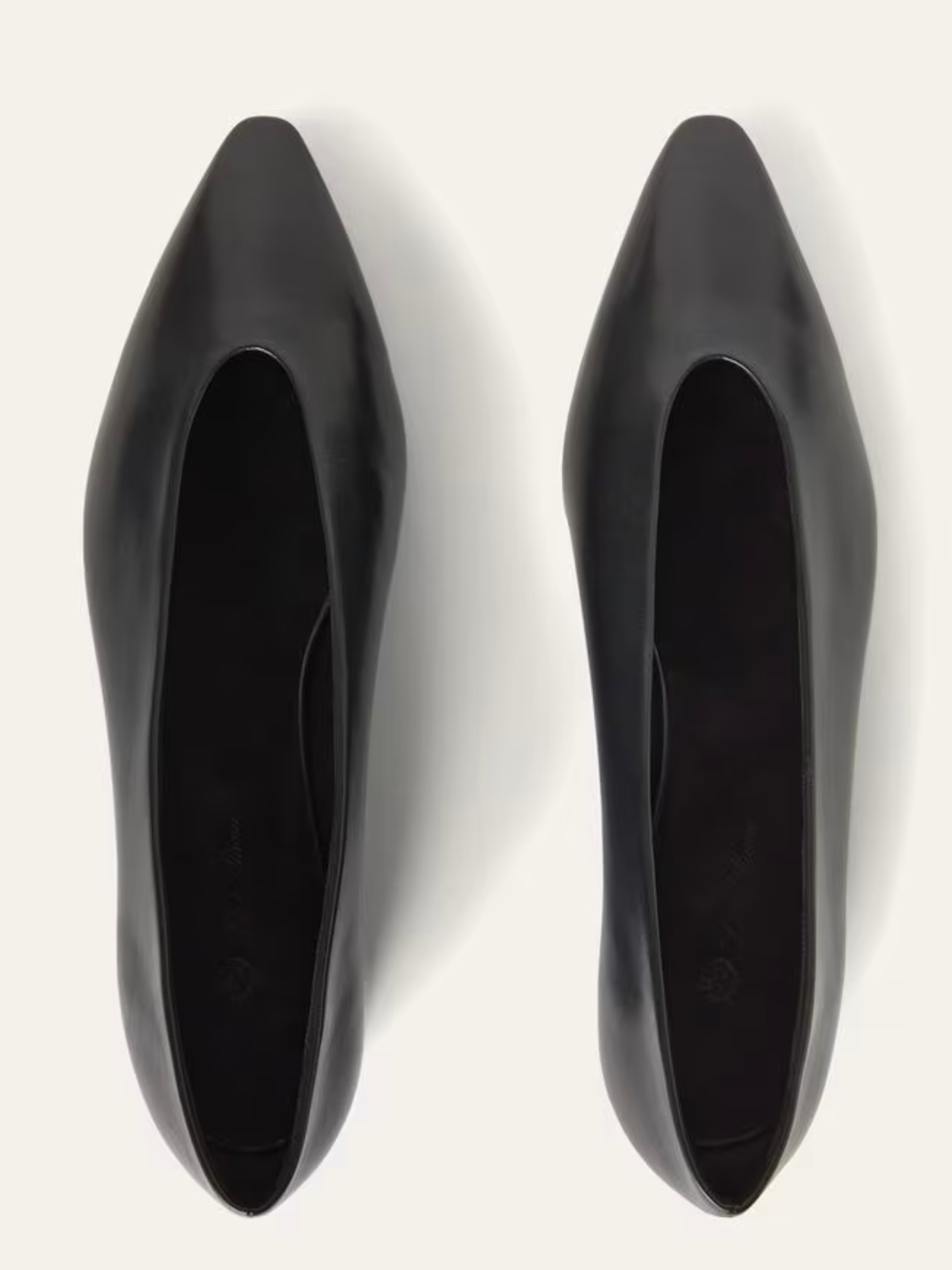 Loro Piana Rebecca black ballerinas