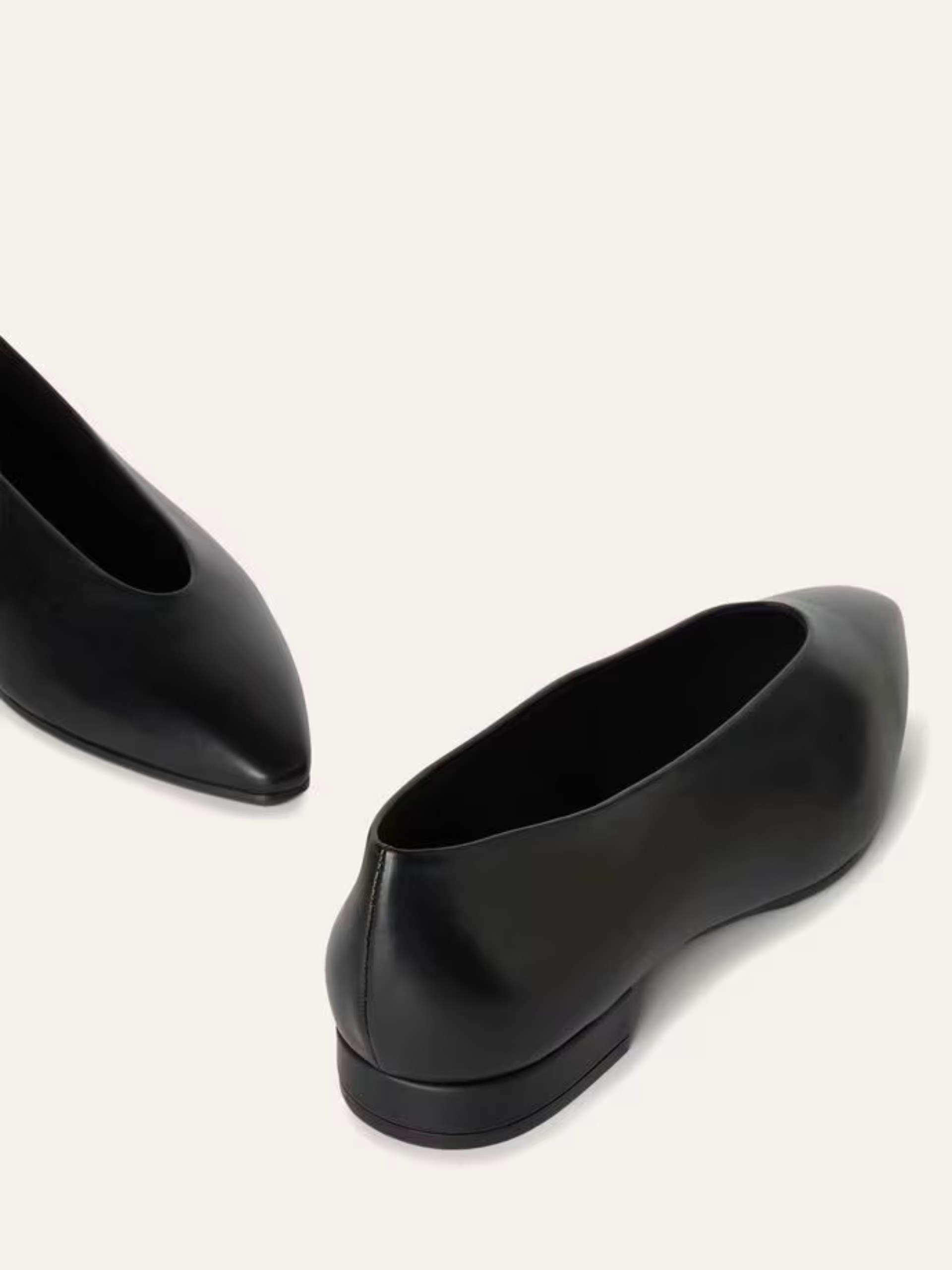 Loro Piana Rebecca black ballerinas