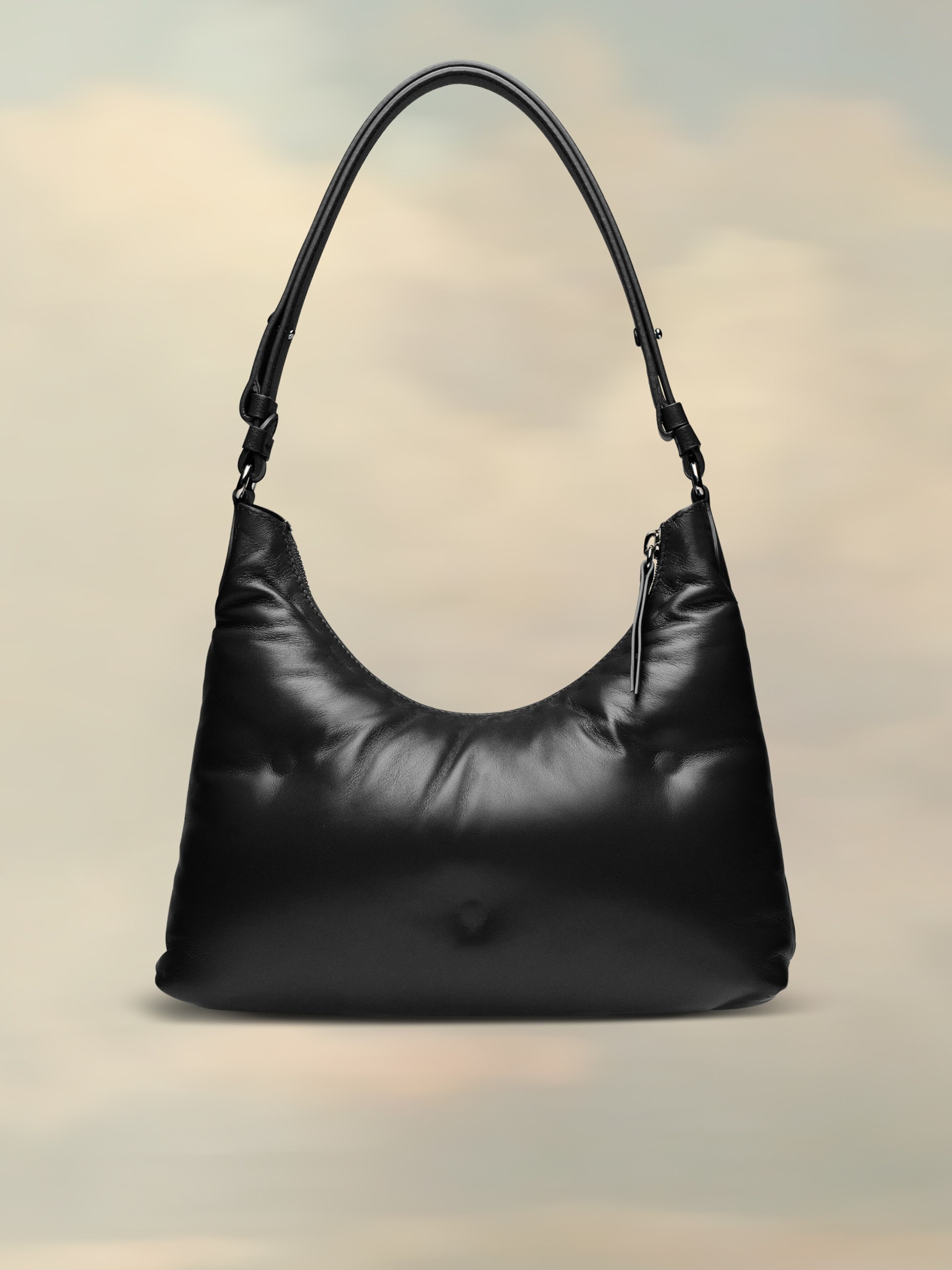 Maison Margiela Glam Slam hobo crossbody bag in black