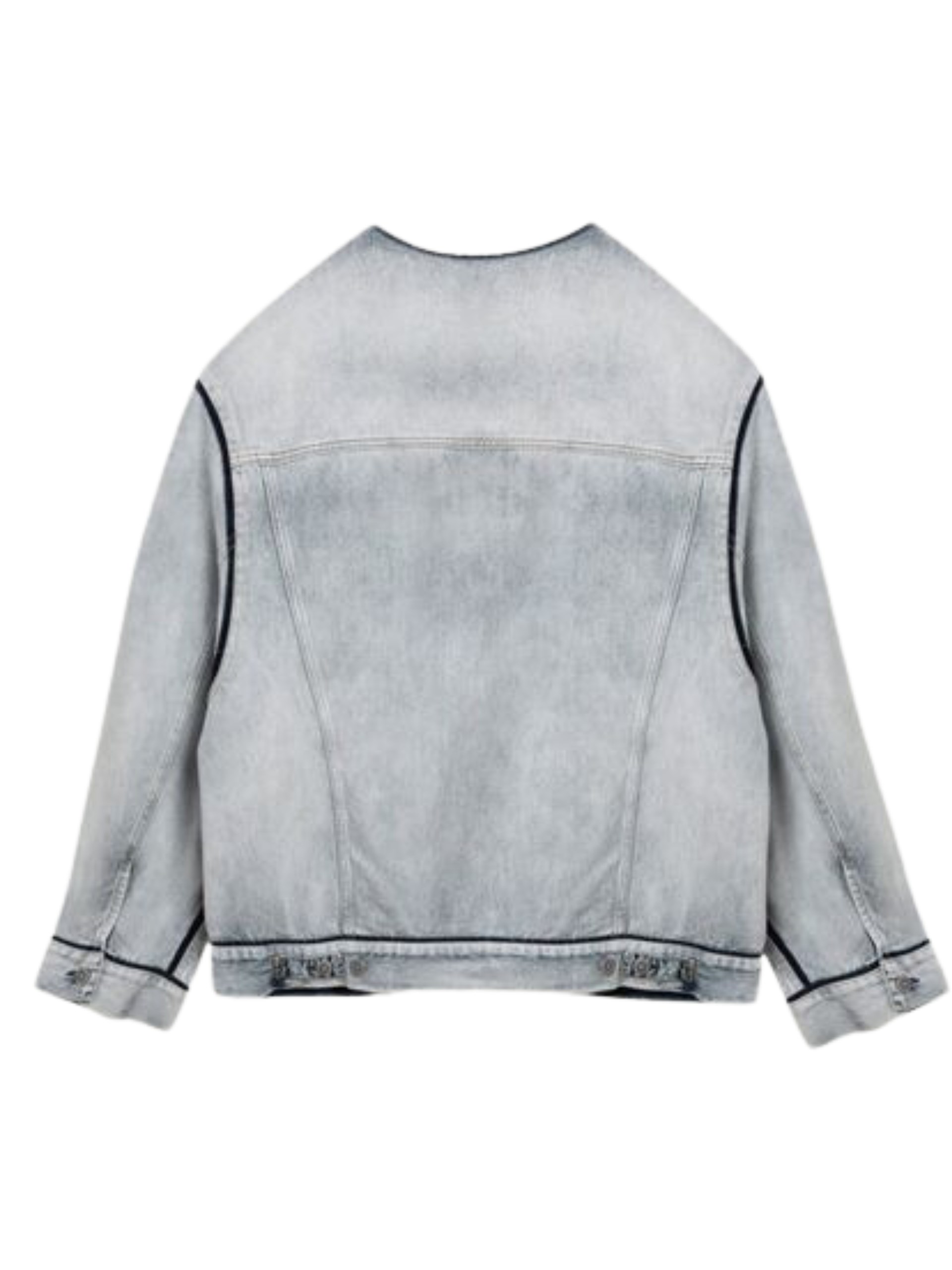 Maison Margiela unisex crew neck denim jacket