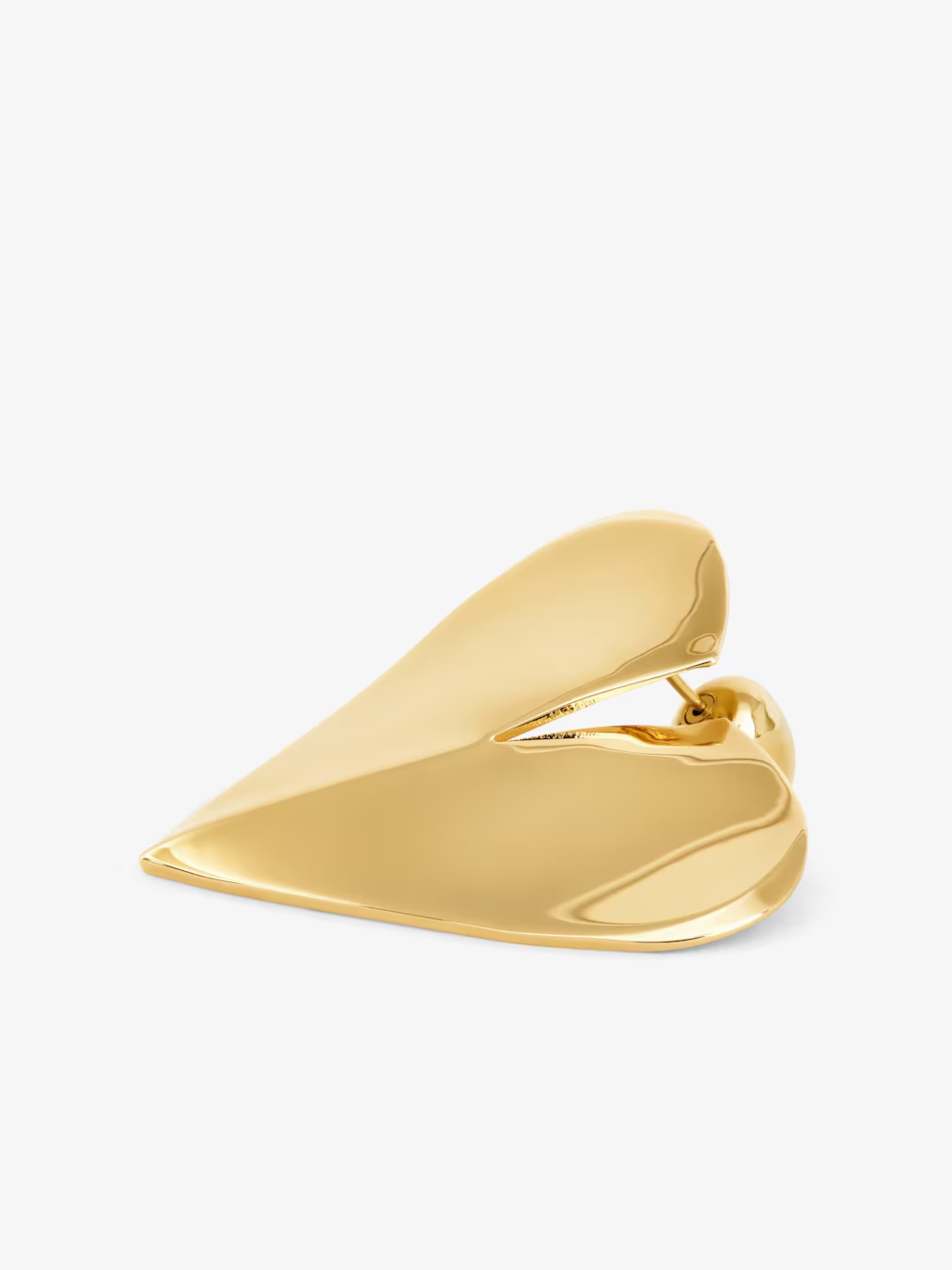 Alaia LE CŒUR gold-tone heart-shaped earrings
