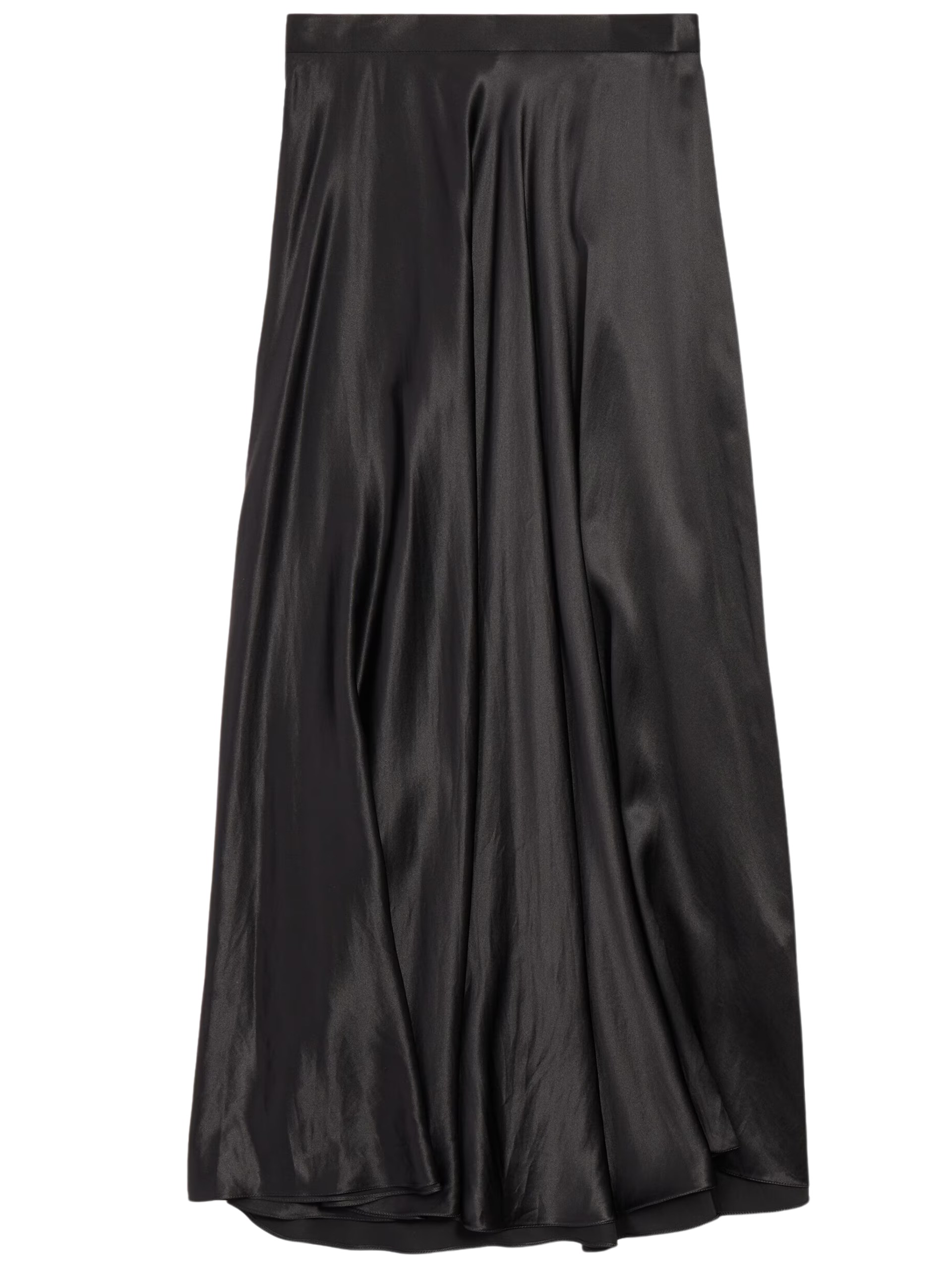 Balenciaga black asymmetric skirt