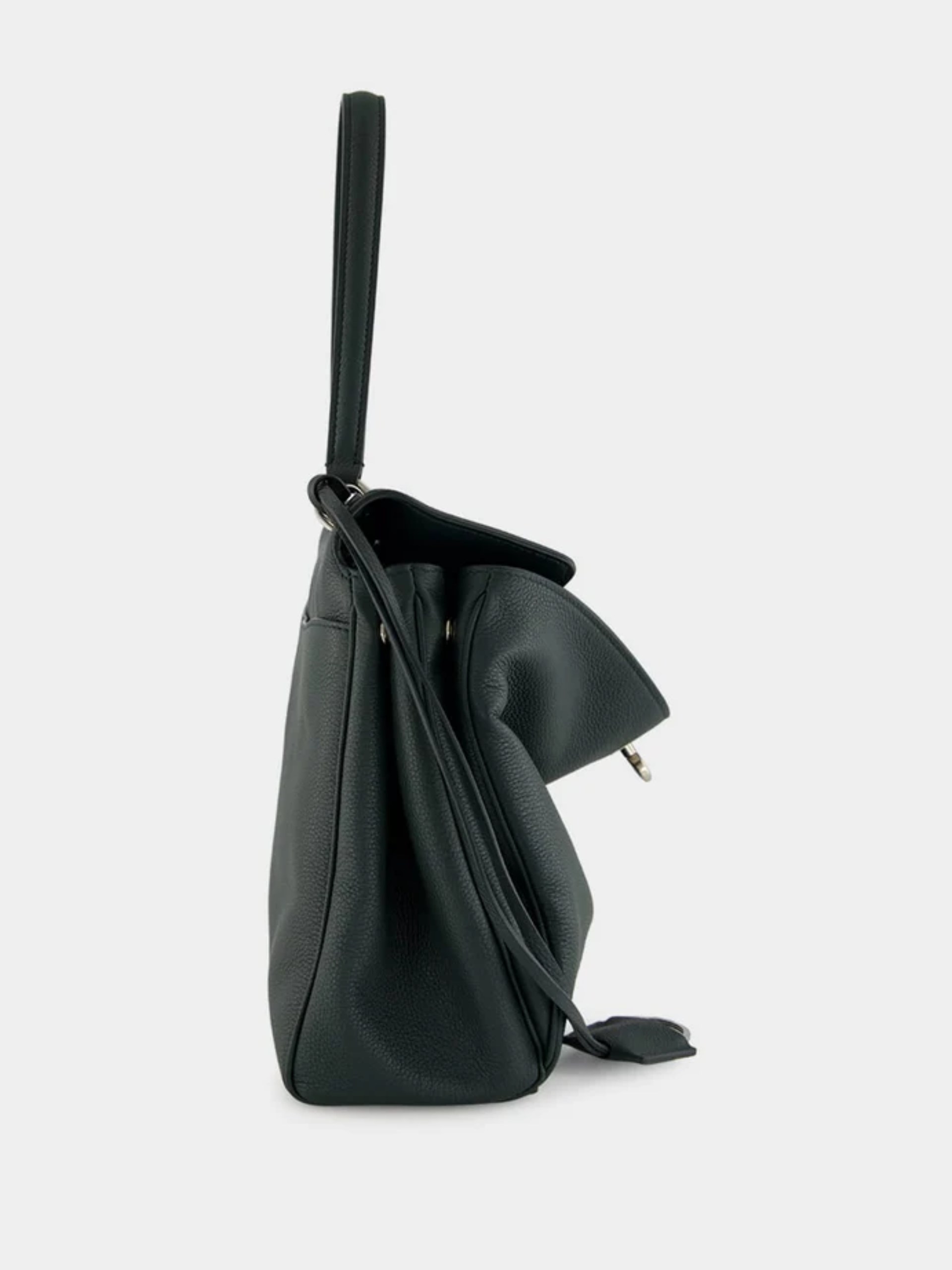 Balenciaga Rodeo Medium dark green leather bag