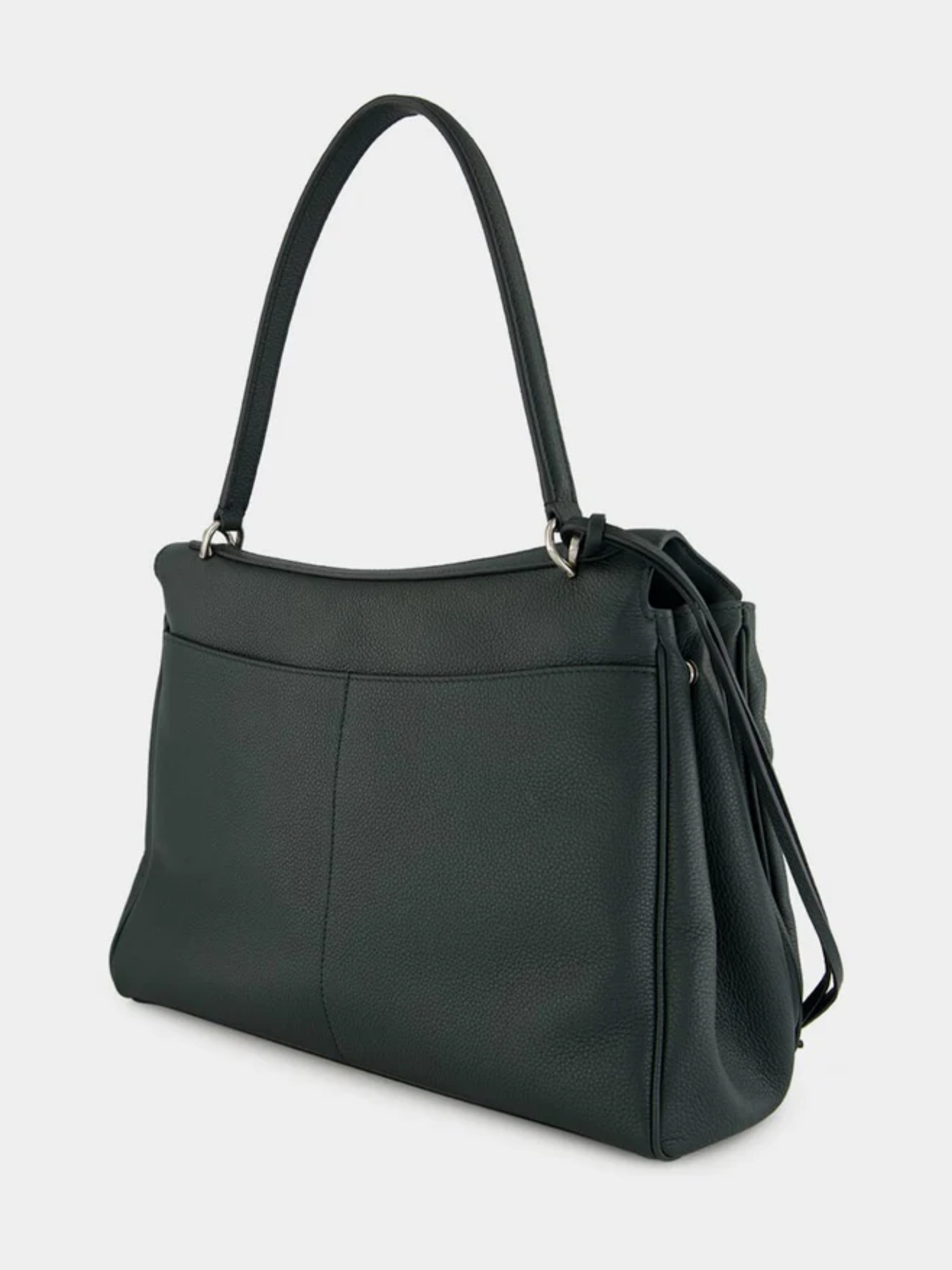Balenciaga Rodeo Medium dark green leather bag
