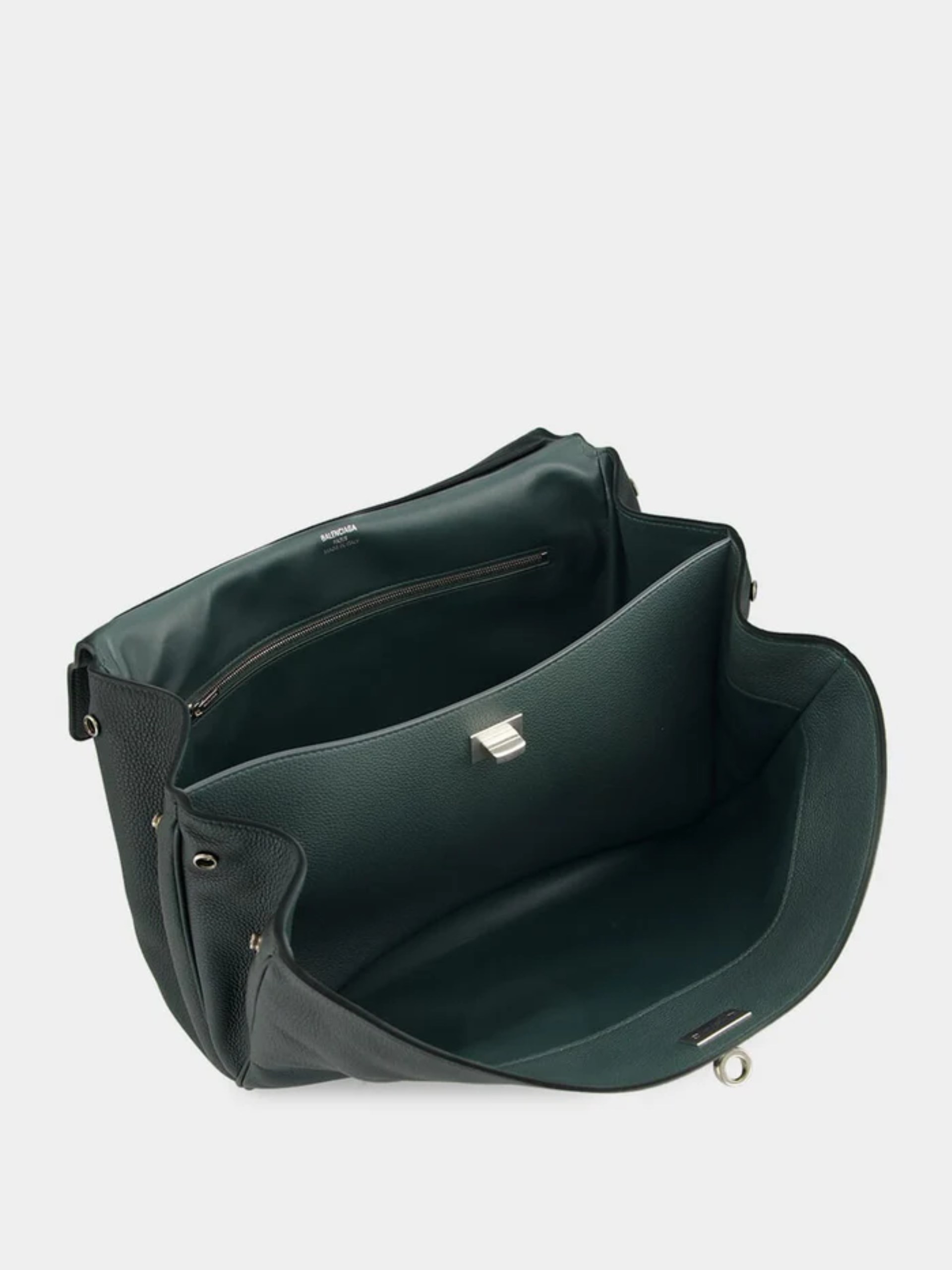 Balenciaga Rodeo Medium dark green leather bag