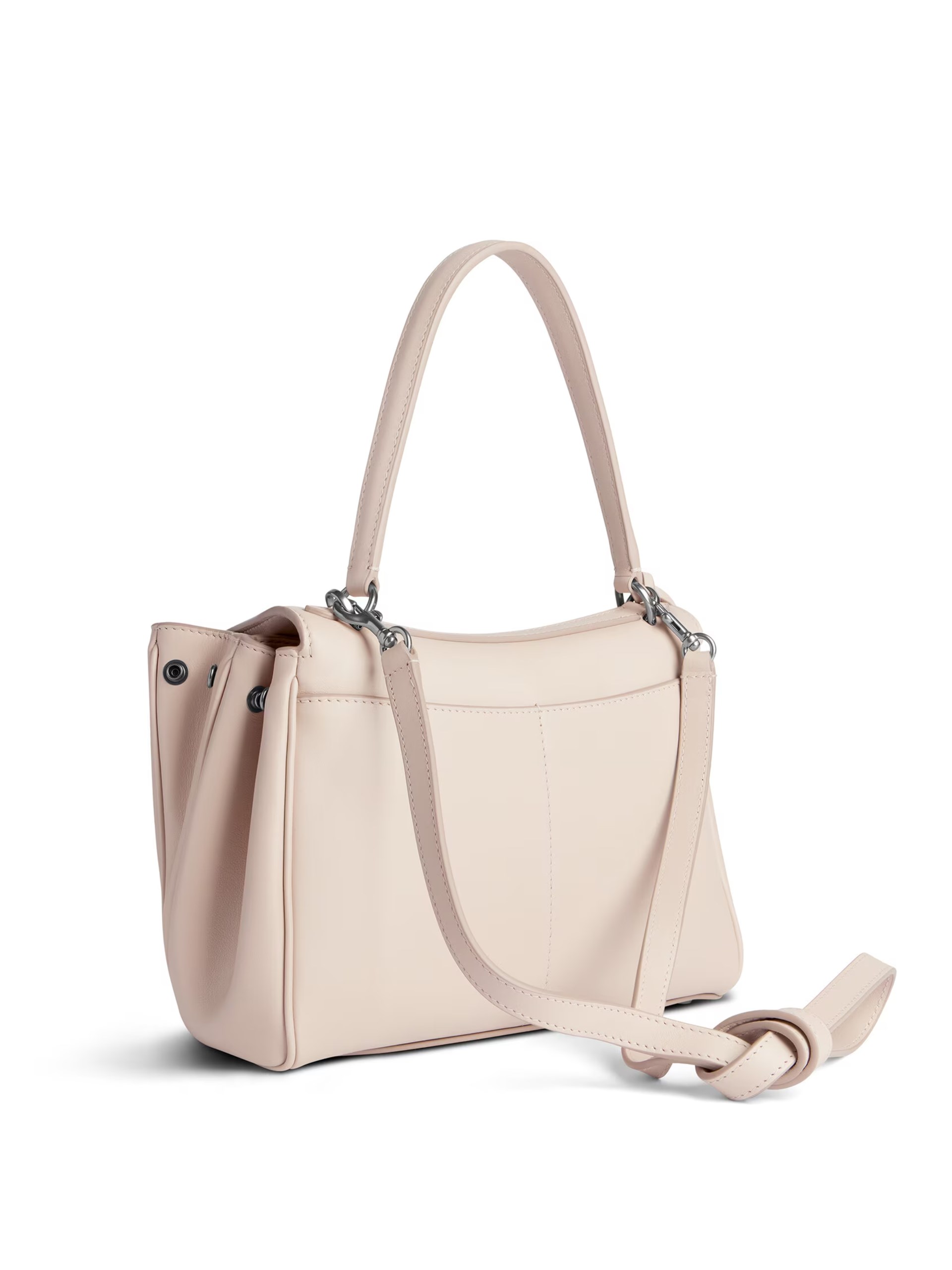 Ніжно-рожева сумка Balenciaga Rodeo Small зі шкіри