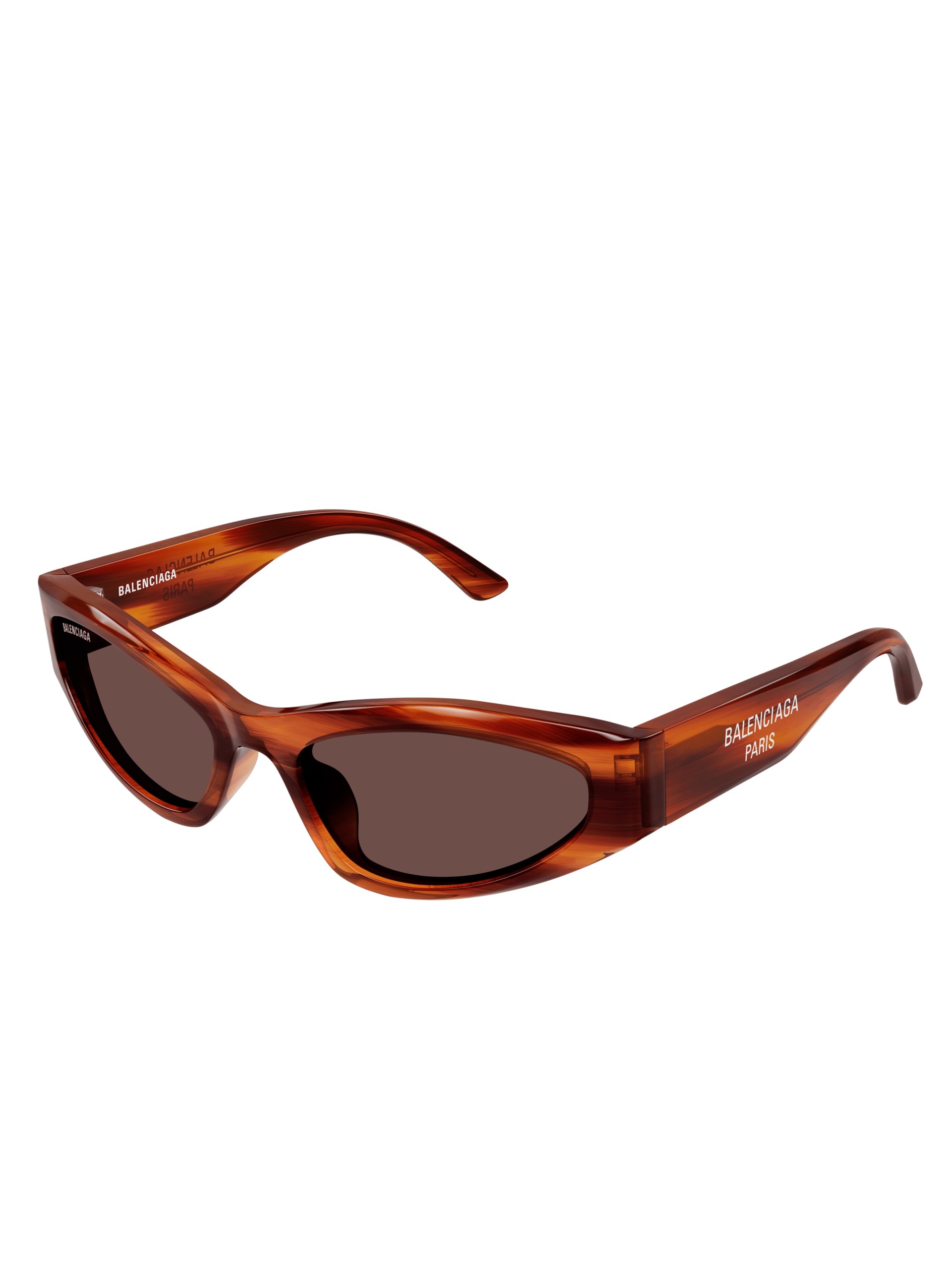 Balenciaga brown printed sunglasses