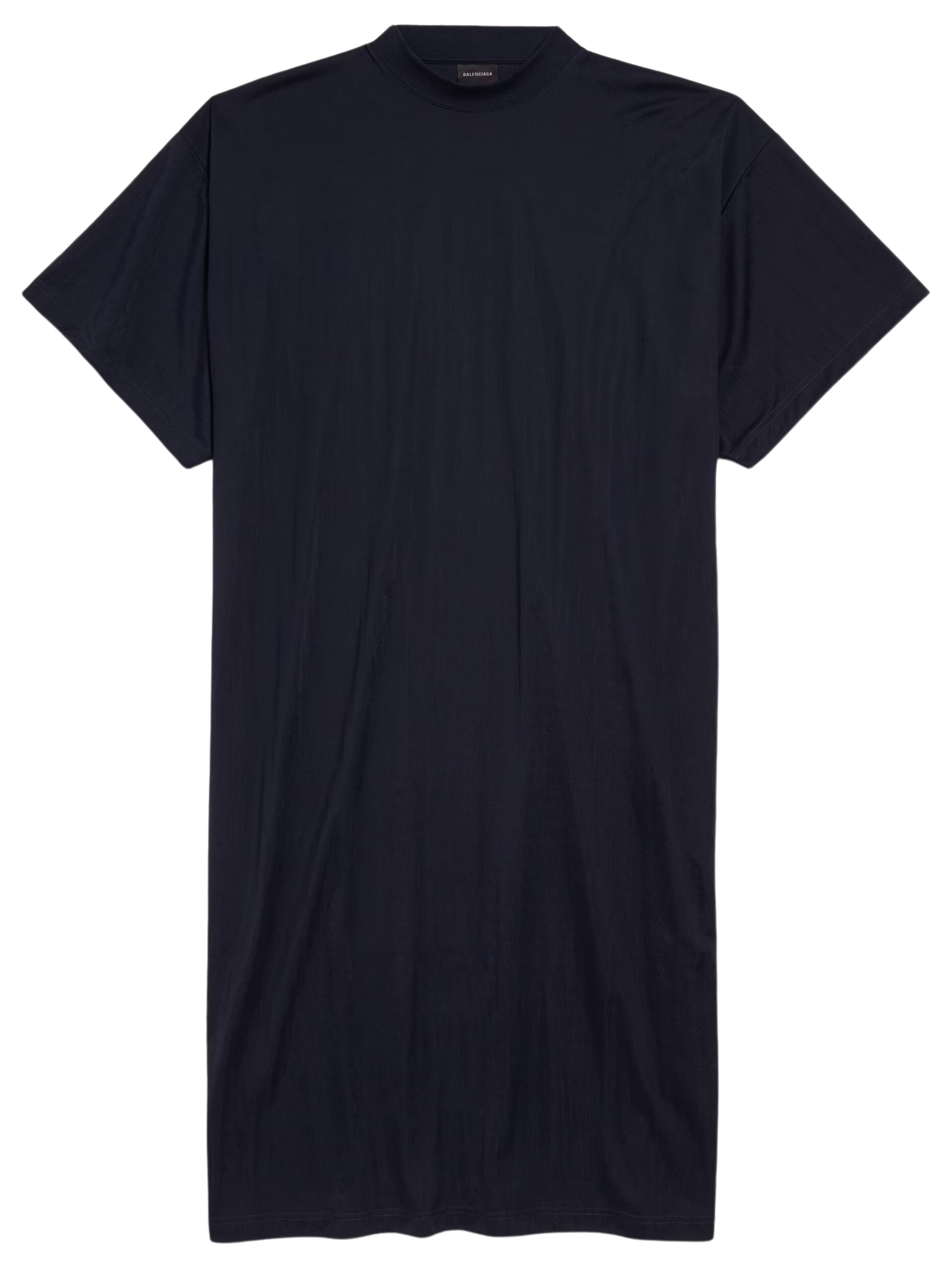 Balenciaga navy blue t-shirt dress