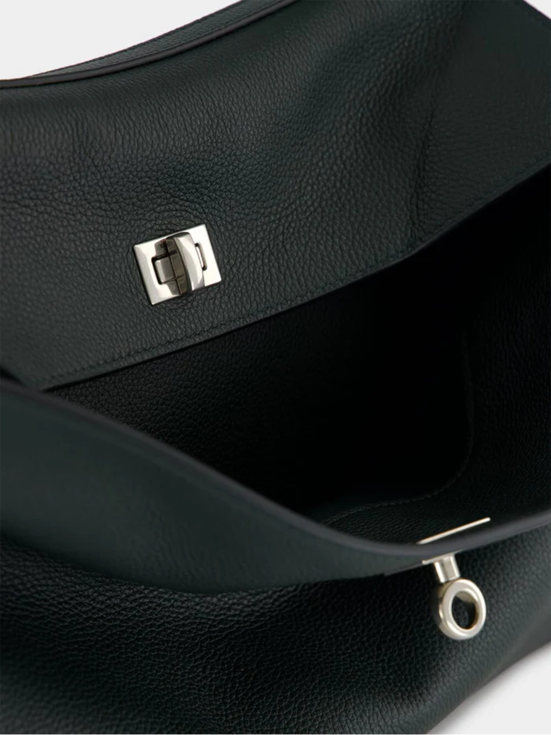 Balenciaga Rodeo Medium dark green leather bag