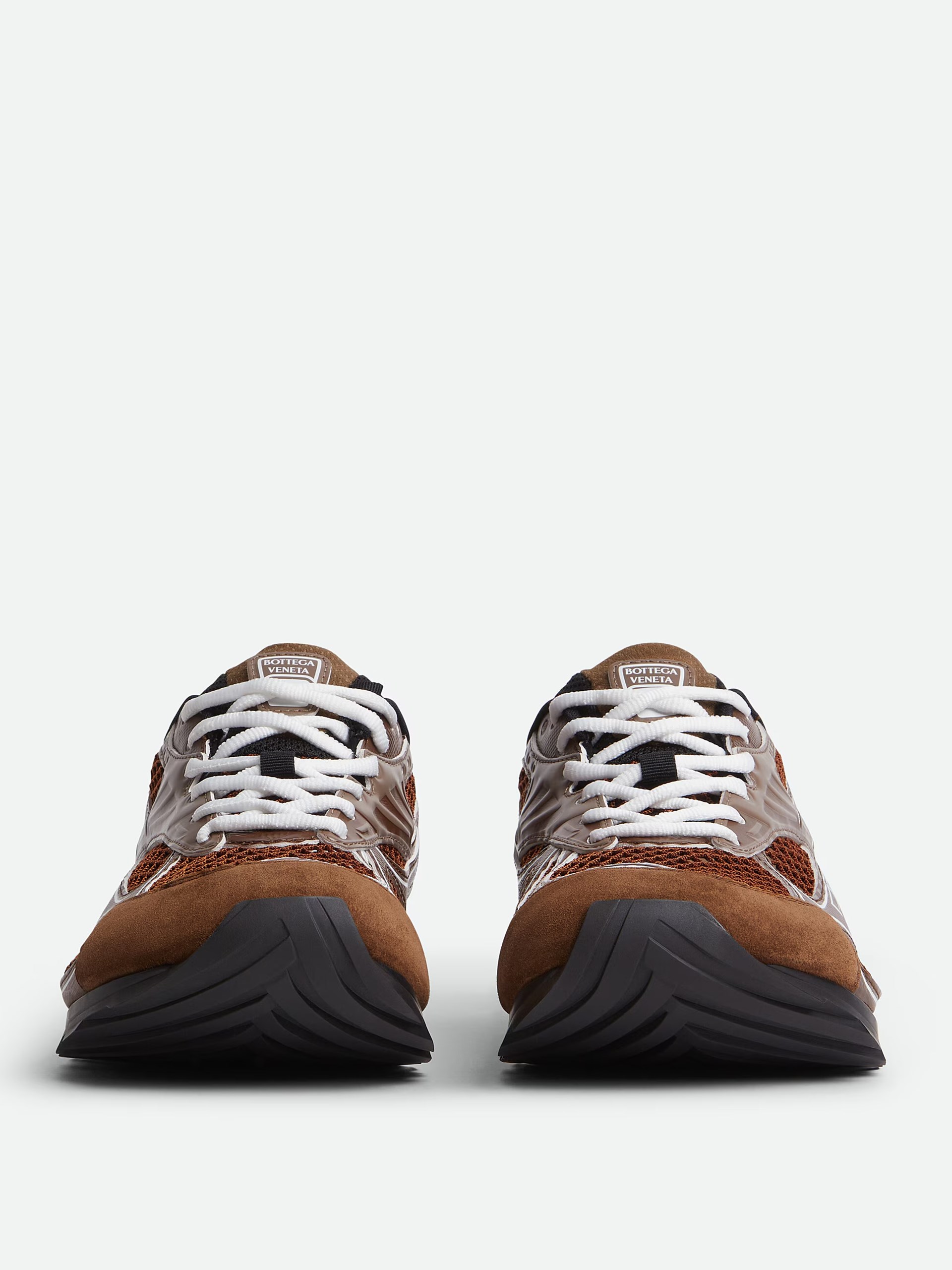 Bottega Veneta Orbit men's sneakers made of combined fabrics