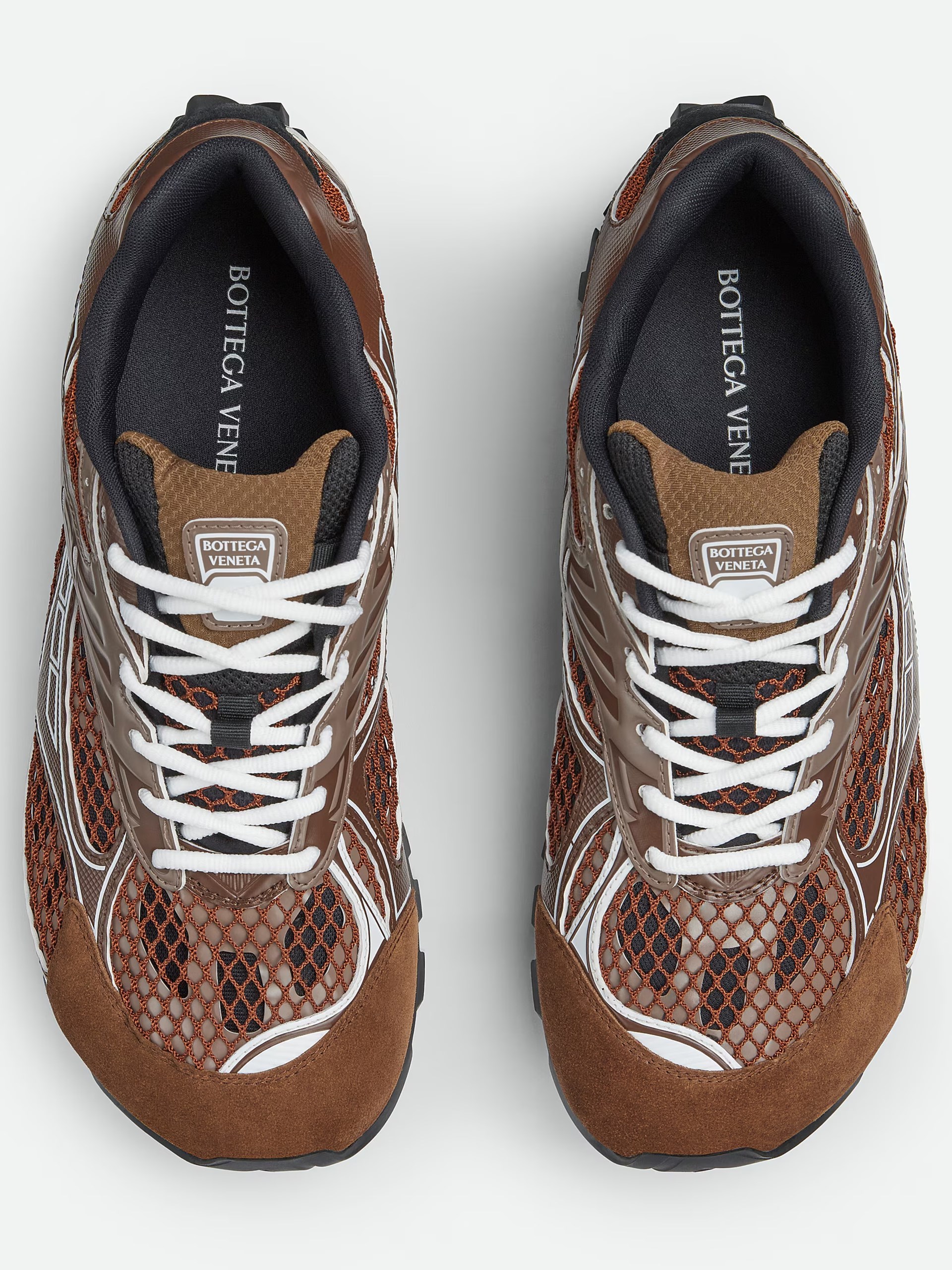 Bottega Veneta Orbit men's sneakers made of combined fabrics