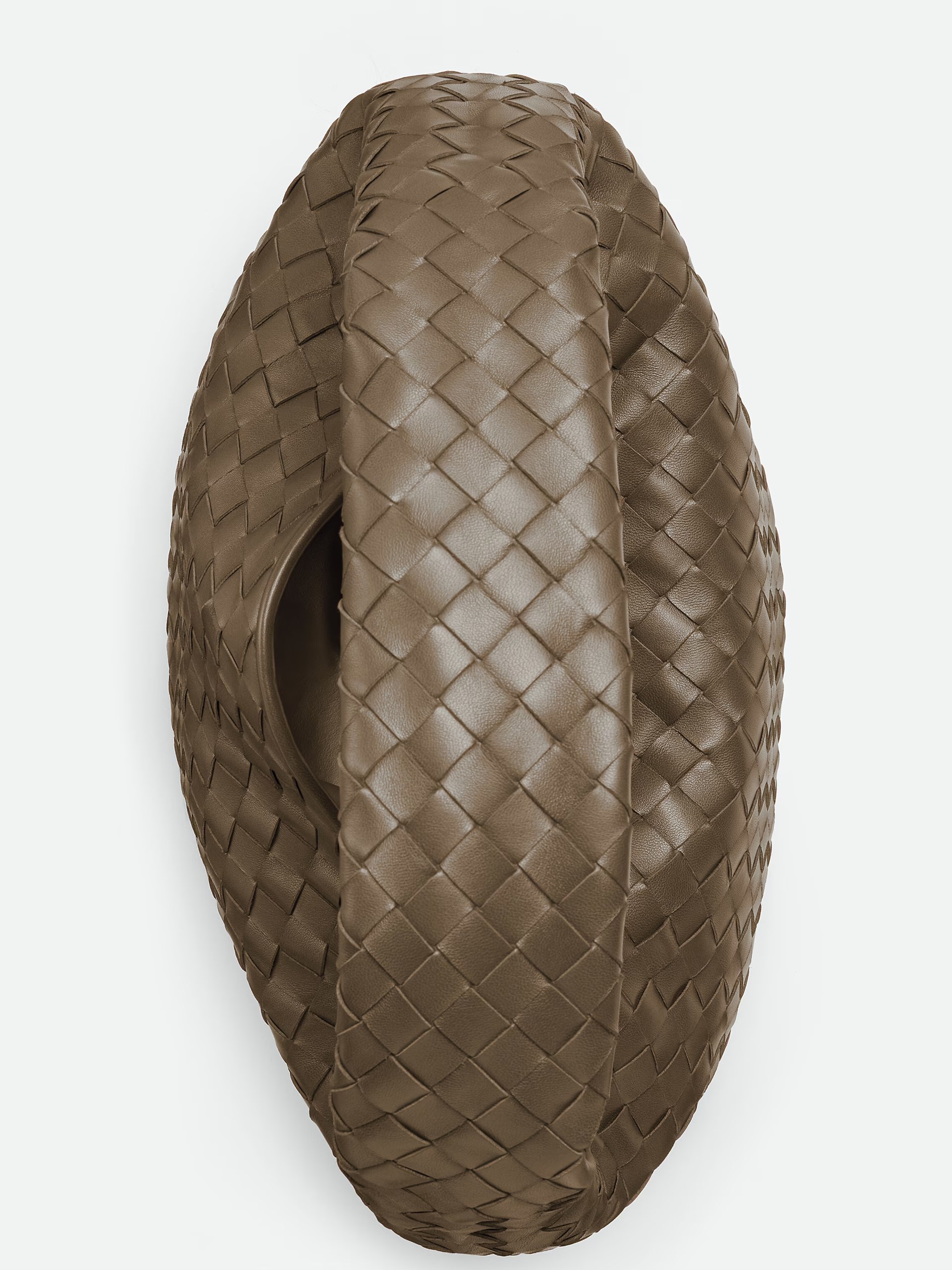 Bottega Veneta Hop brown bag in soft Intrecciato leather