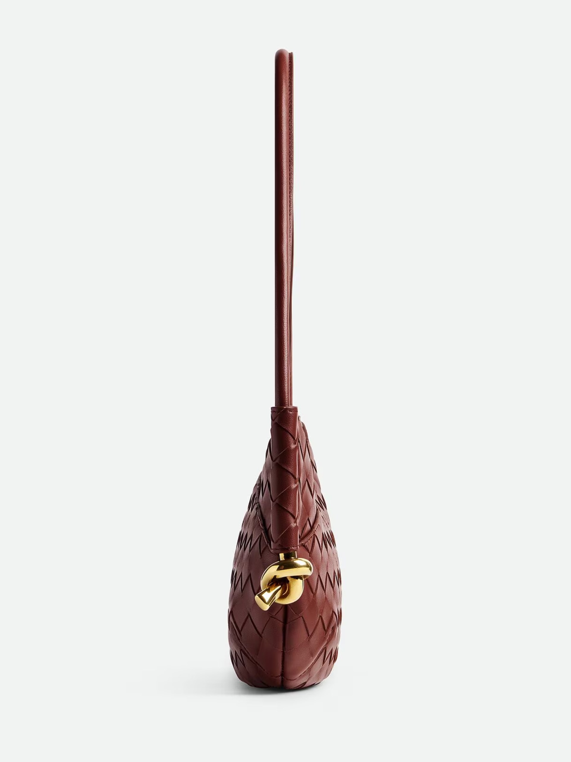 Bottega Veneta Baby Solstice red bag in Intrecciato leather