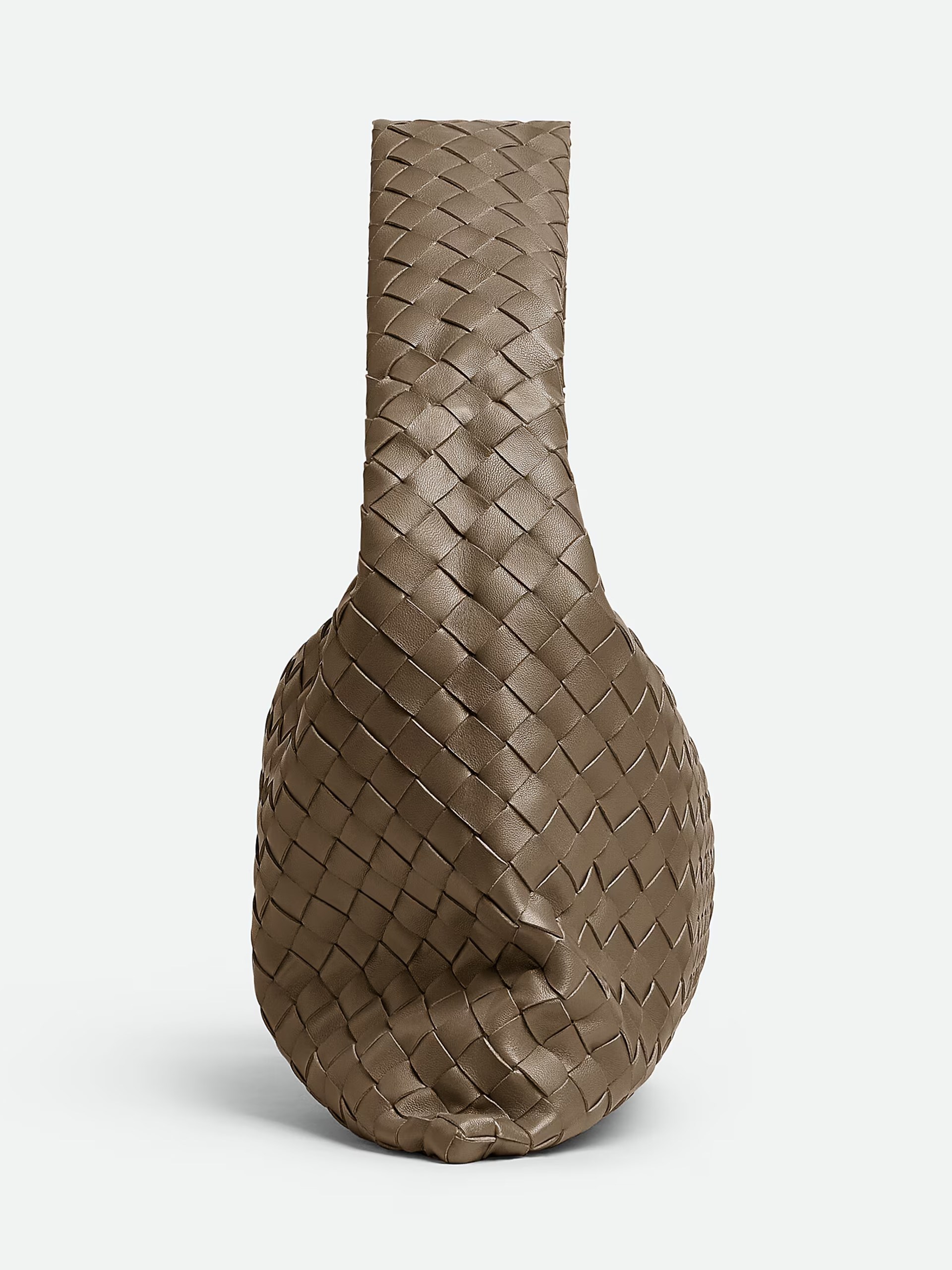 Bottega Veneta Hop brown bag in soft Intrecciato leather