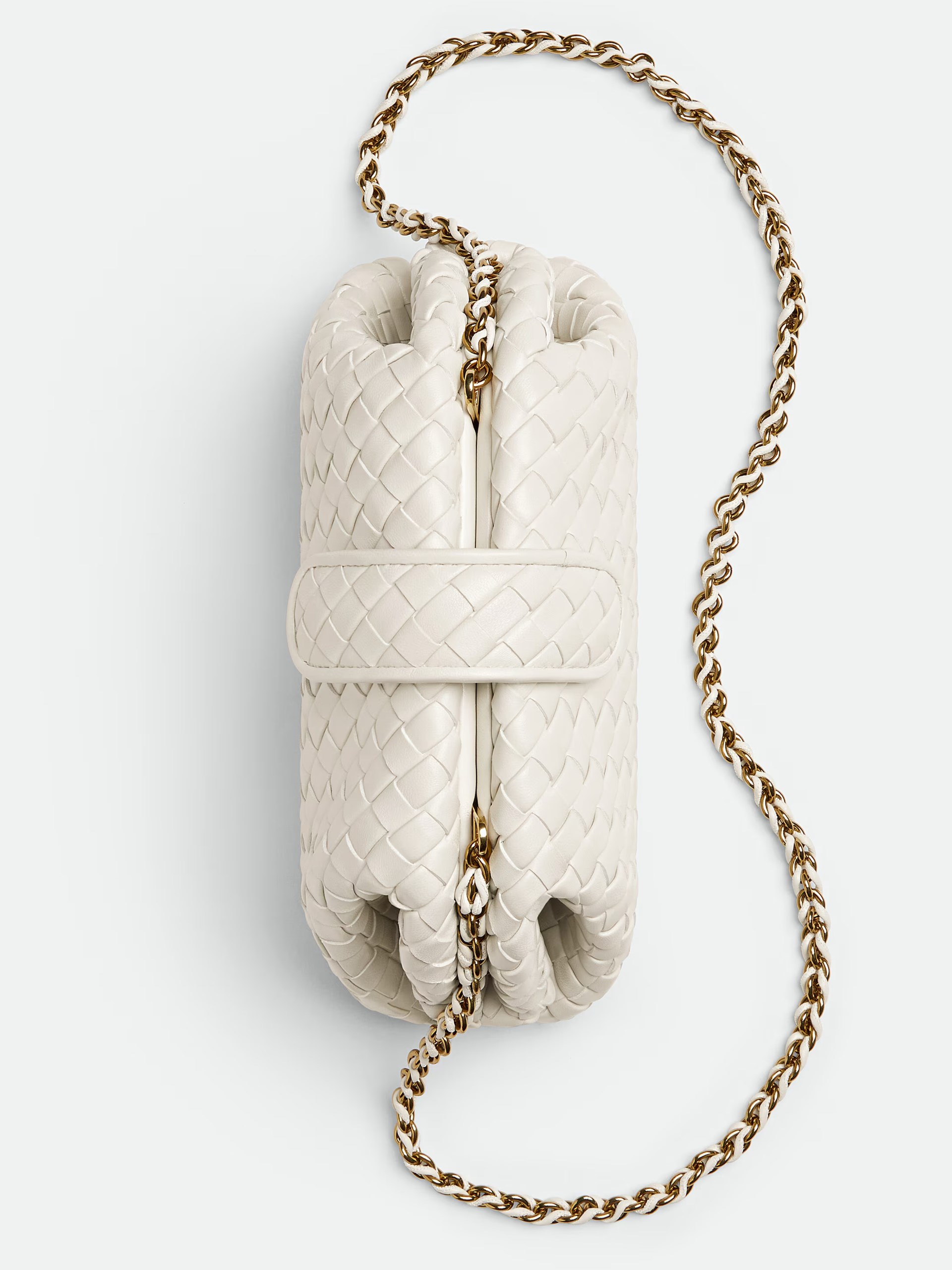 Bottega Veneta Small Lauren 1980 bag in milk