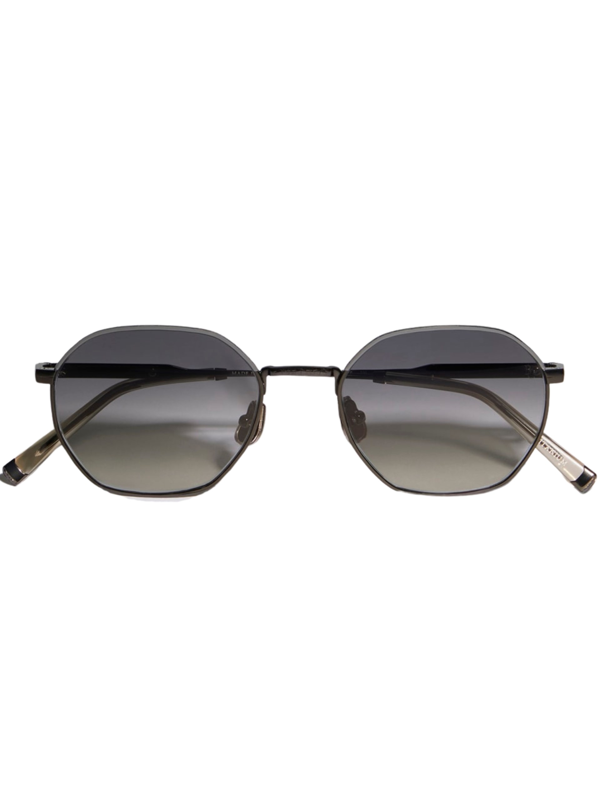 Brunello Cucinelli Intarsia Rays Titanium Grey Sunglasses