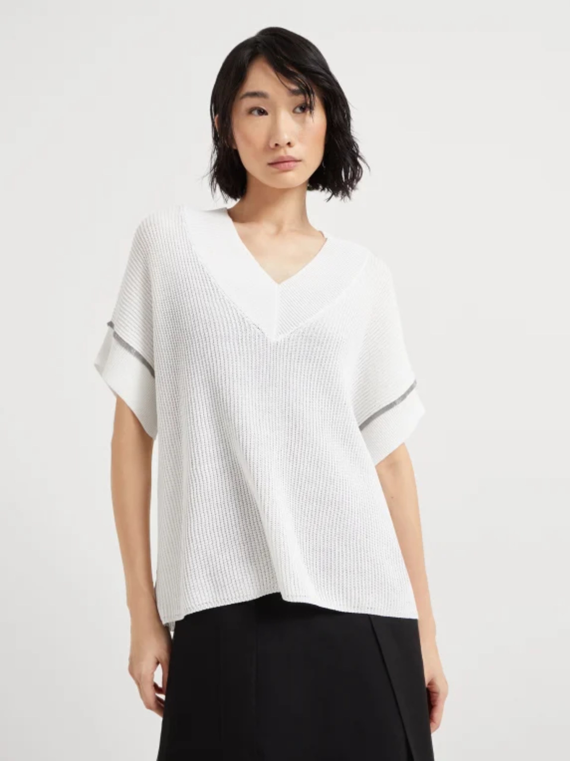Brunello Cucinelli Monili-trim T-shirt