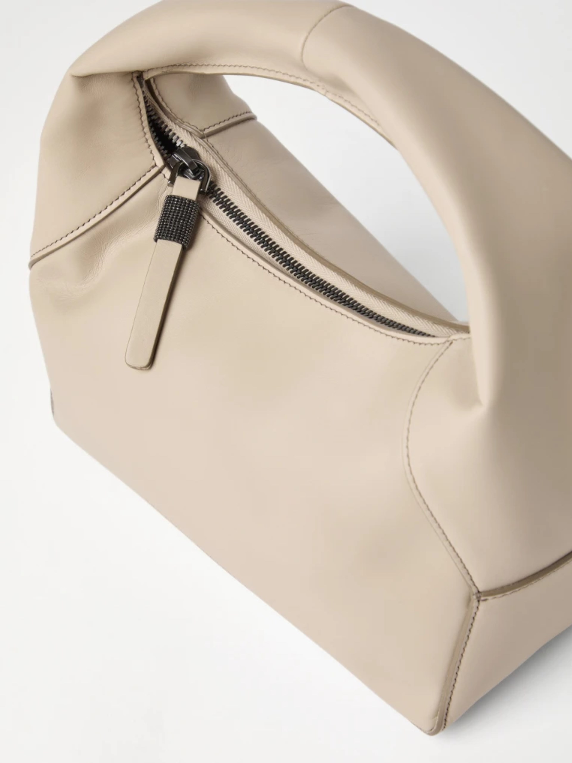Brunello Cucinelli BC Duo small hobo bag in calfskin