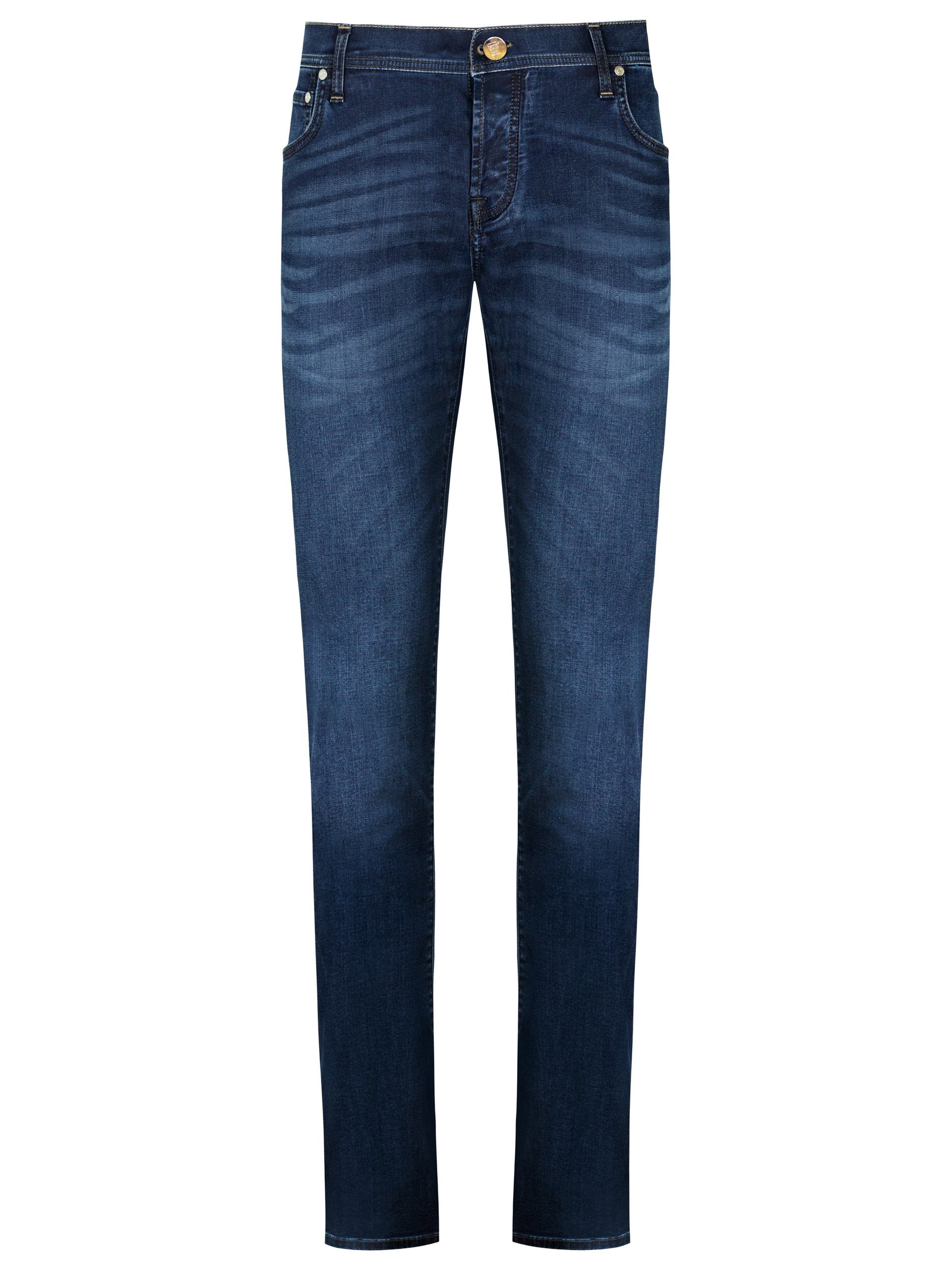 Corneliani Men's Dark Blue Slim Fit Jeans