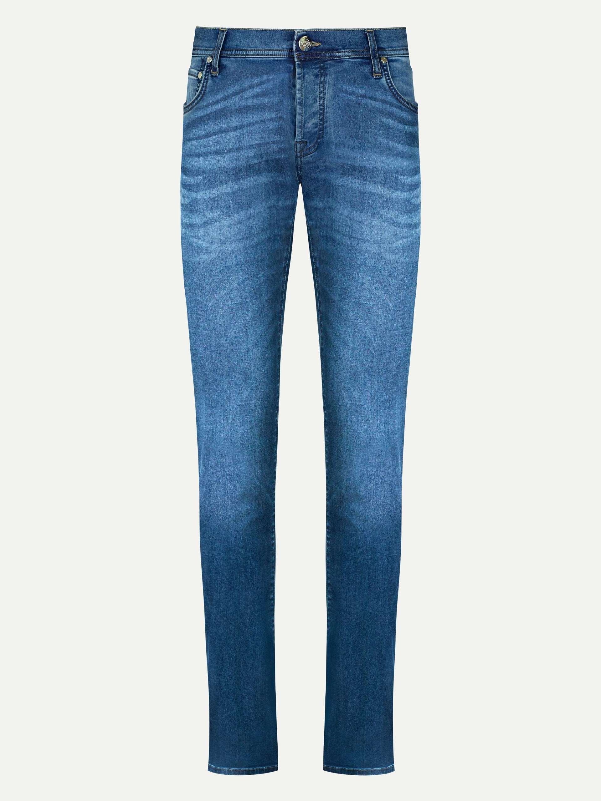 Corneliani Men's blue slim-fit jeans