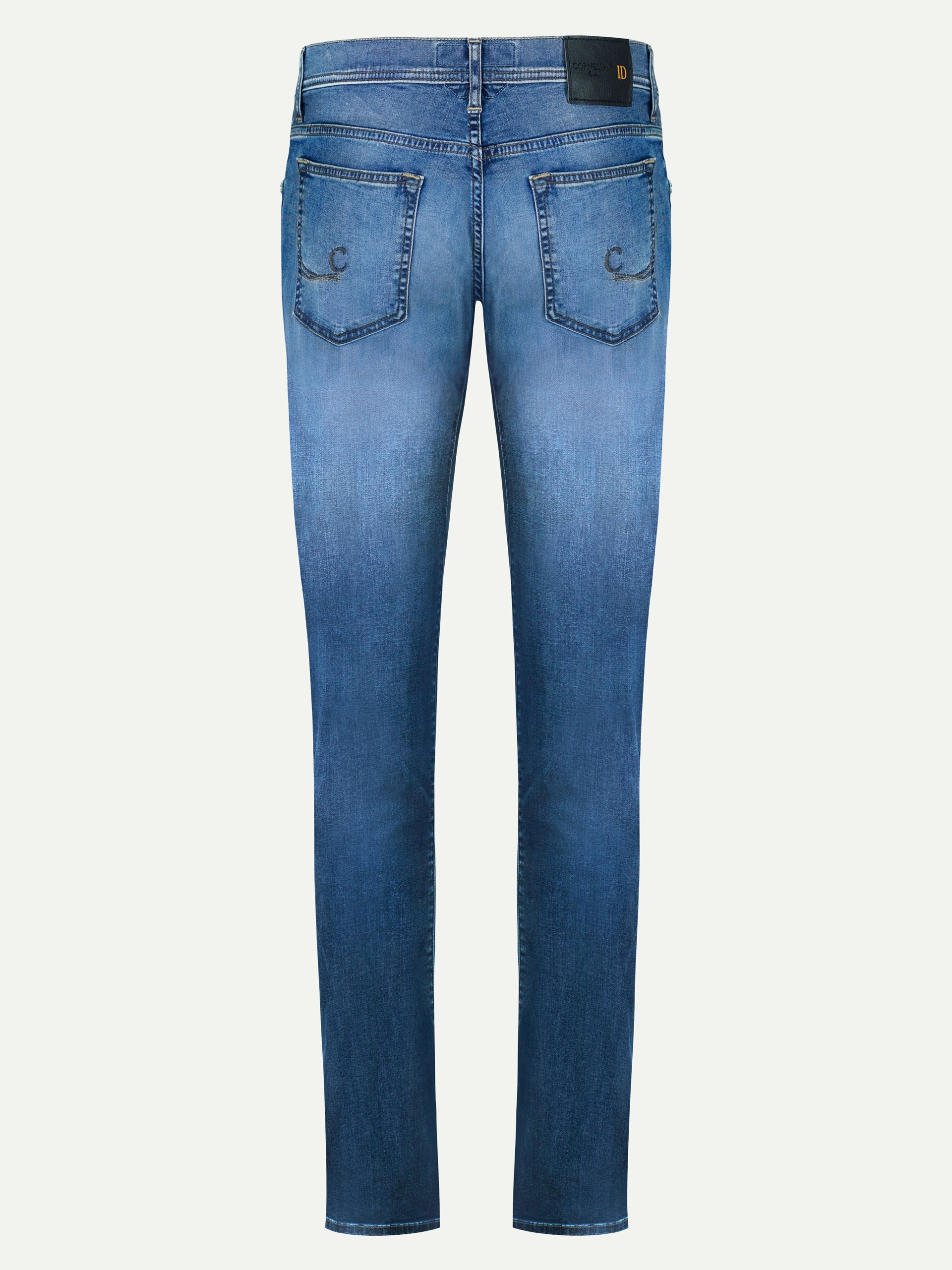 Corneliani Men's blue slim-fit jeans