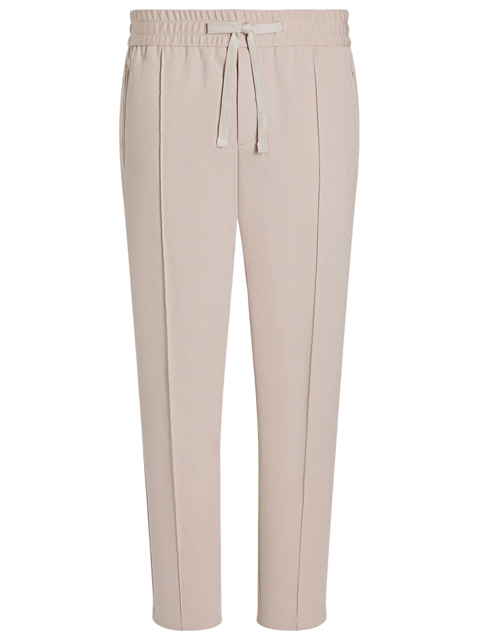 Dolce&Gabbana men's beige cotton jogger pants