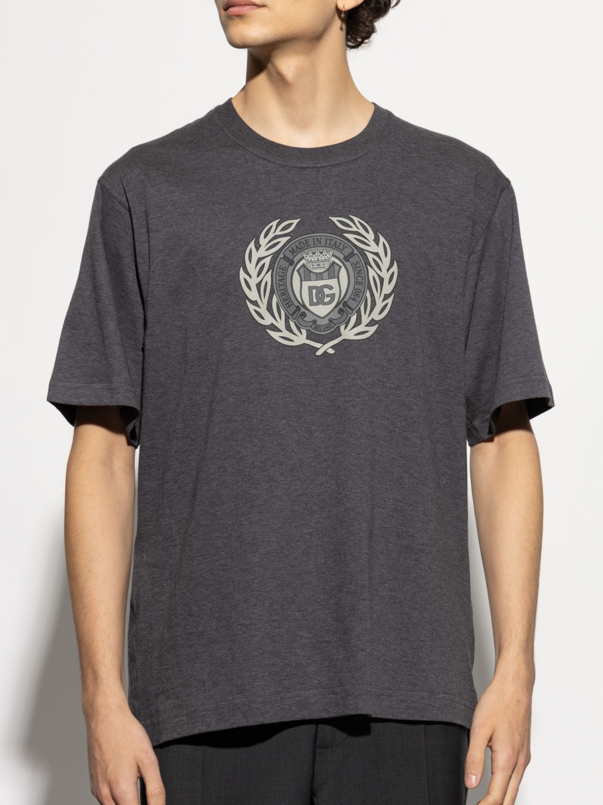 Dolce&Gabbana grey printed t-shirt