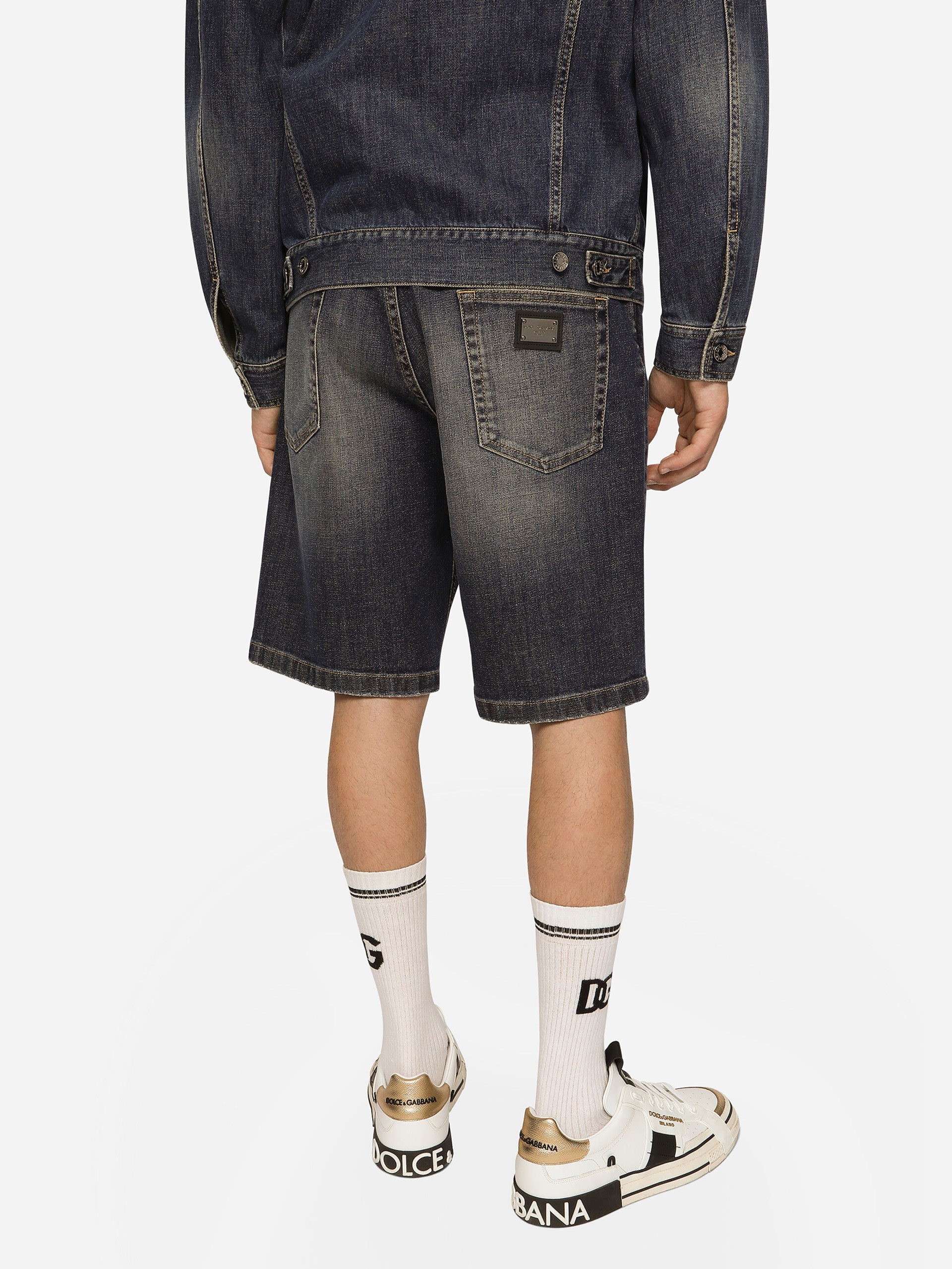 Dolce&Gabbana men's denim shorts
