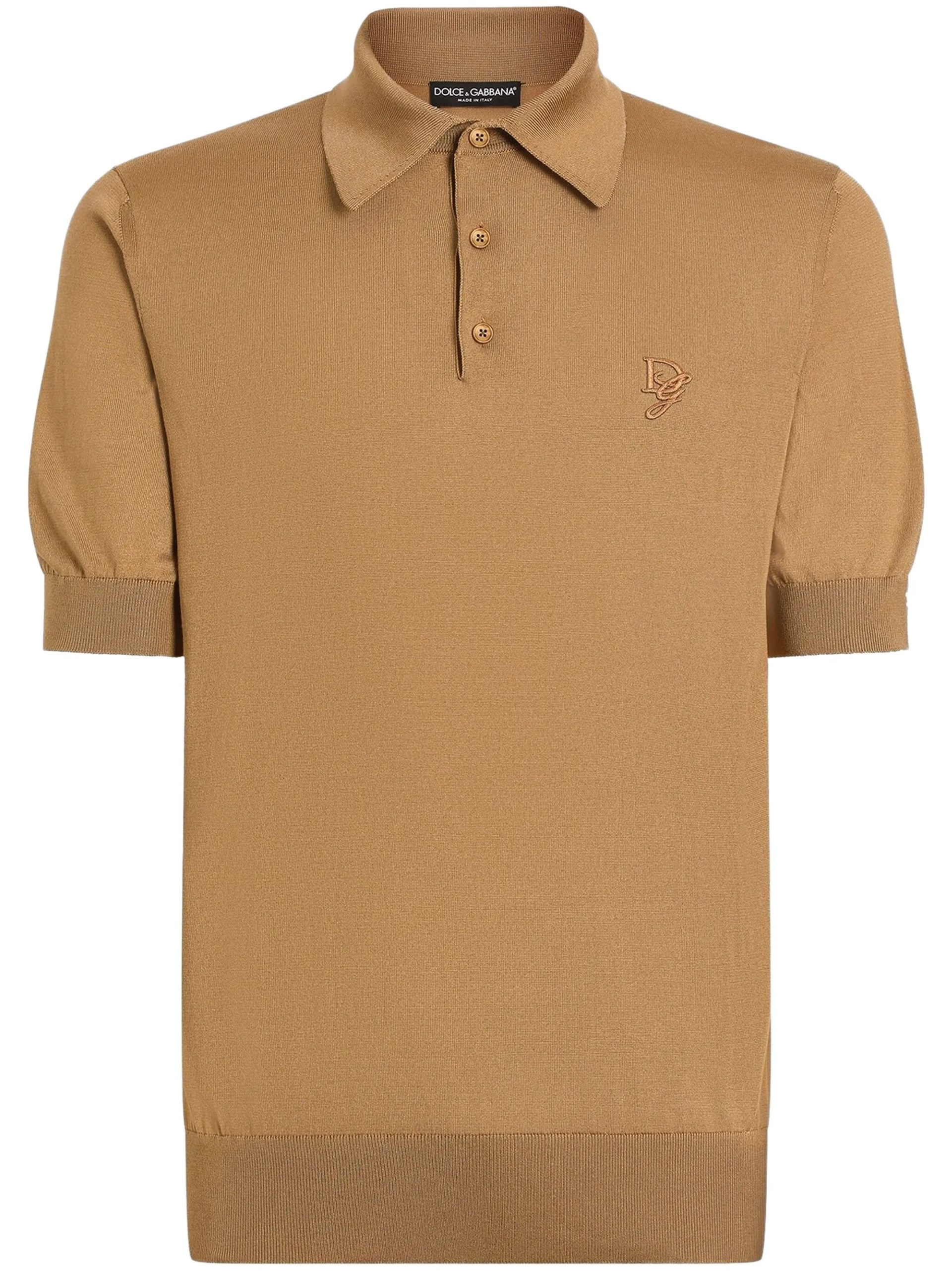 Dolce & Gabbana polo shirt with embroidered logo