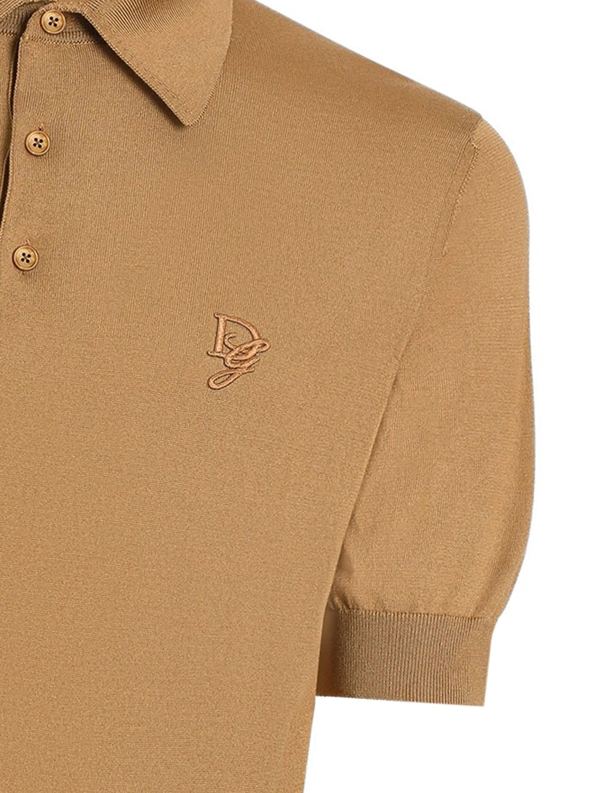 Dolce & Gabbana polo shirt with embroidered logo