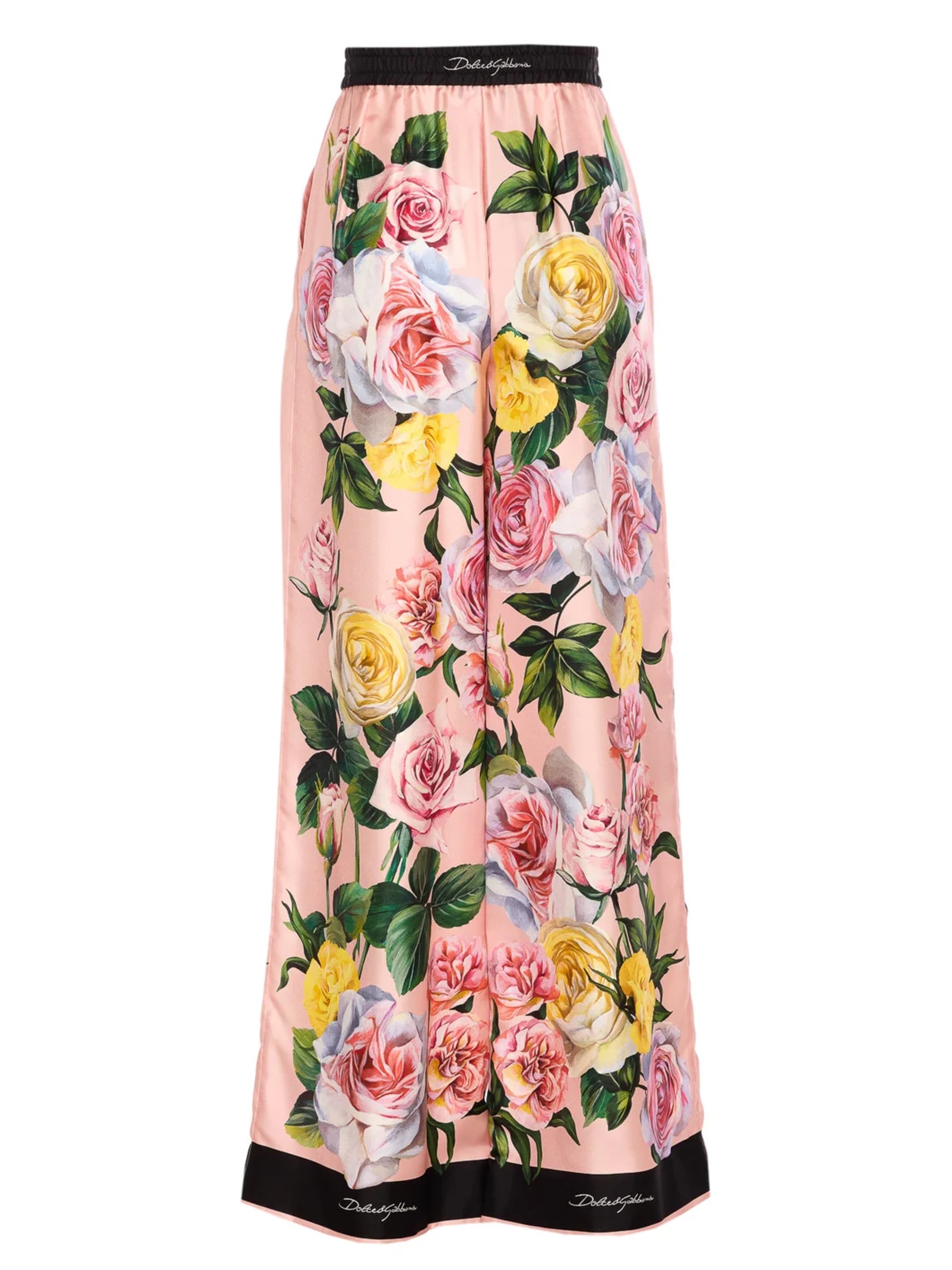 Dolce&Gabbana Floral Printed Pants