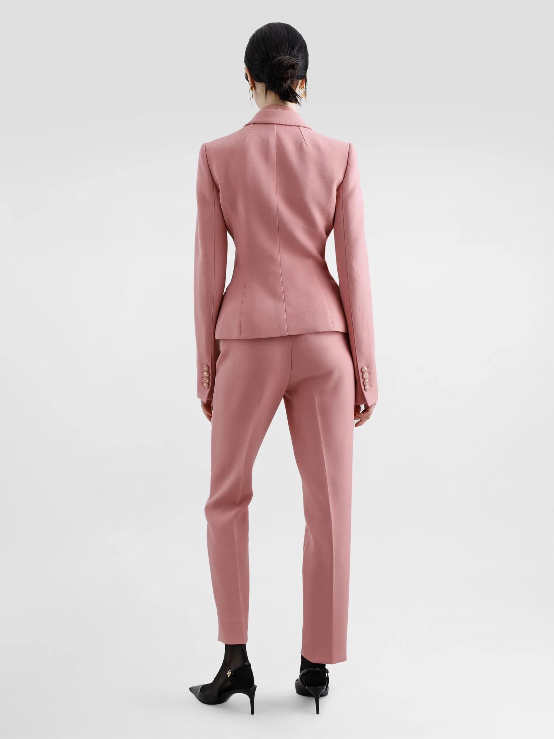 DOLCE&GABBANA SINGLE-BREASTED WOOL JACKET