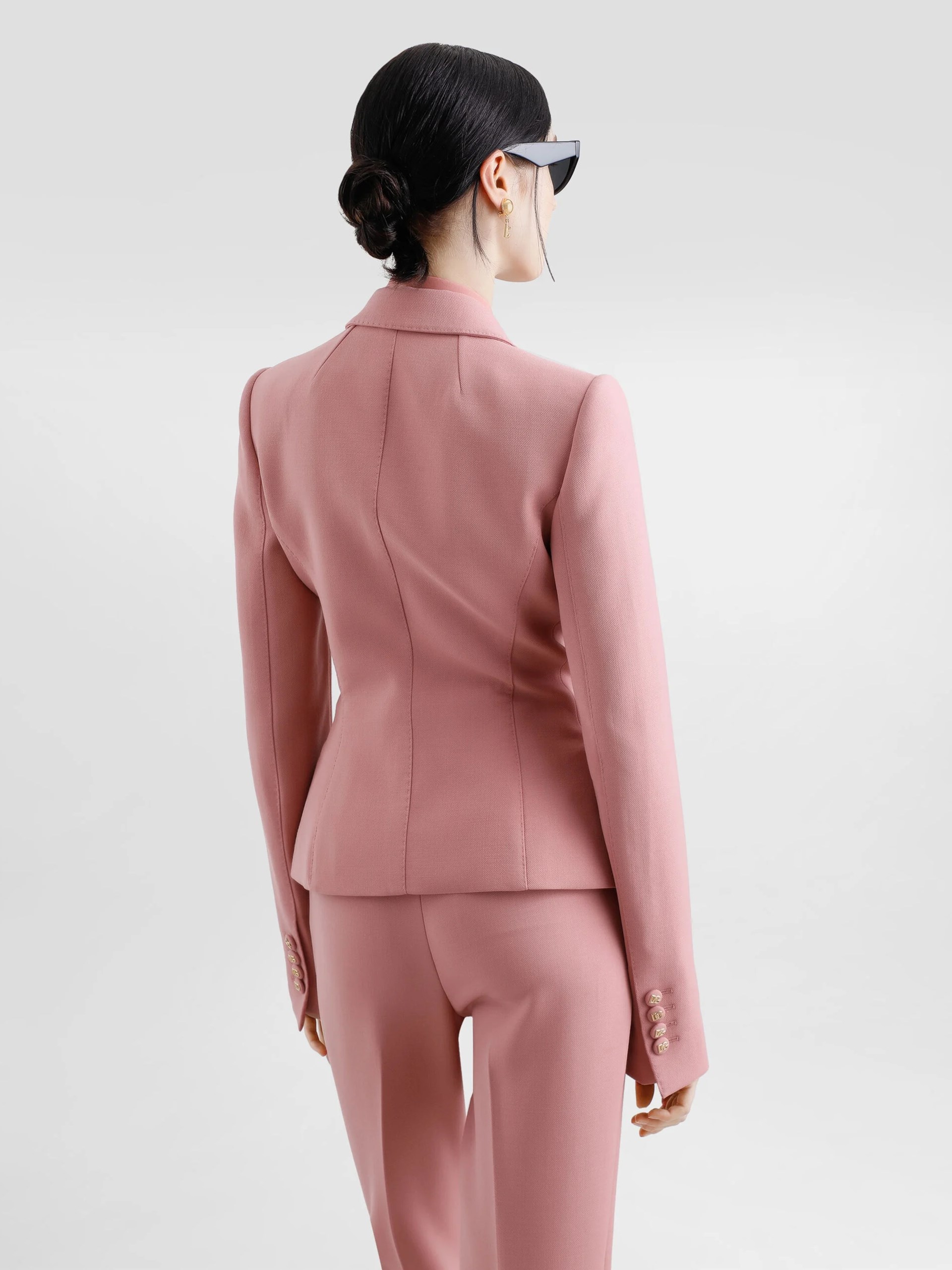 DOLCE&GABBANA SINGLE-BREASTED WOOL JACKET