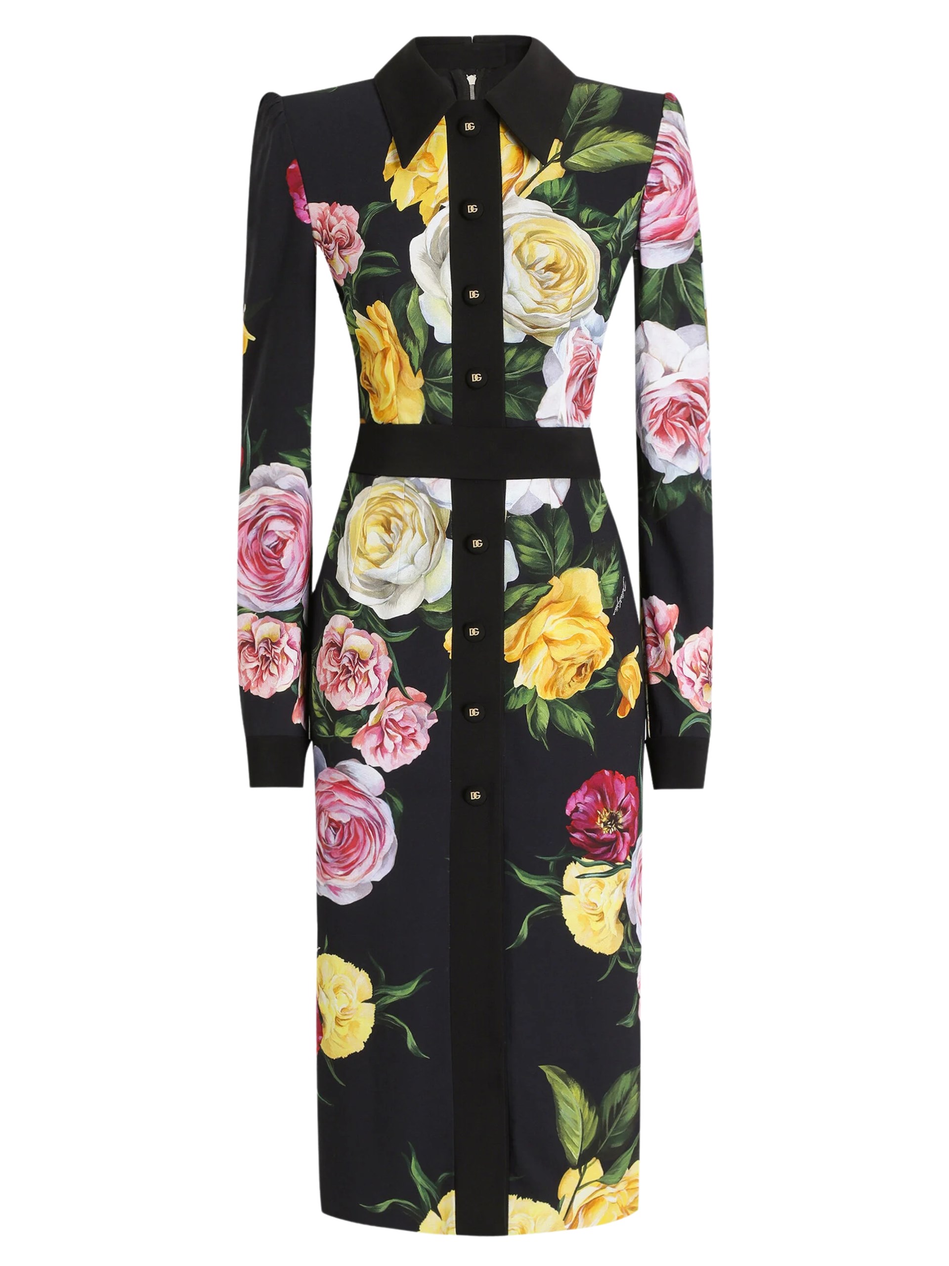 Dolce&Gabbana floral print midi dress