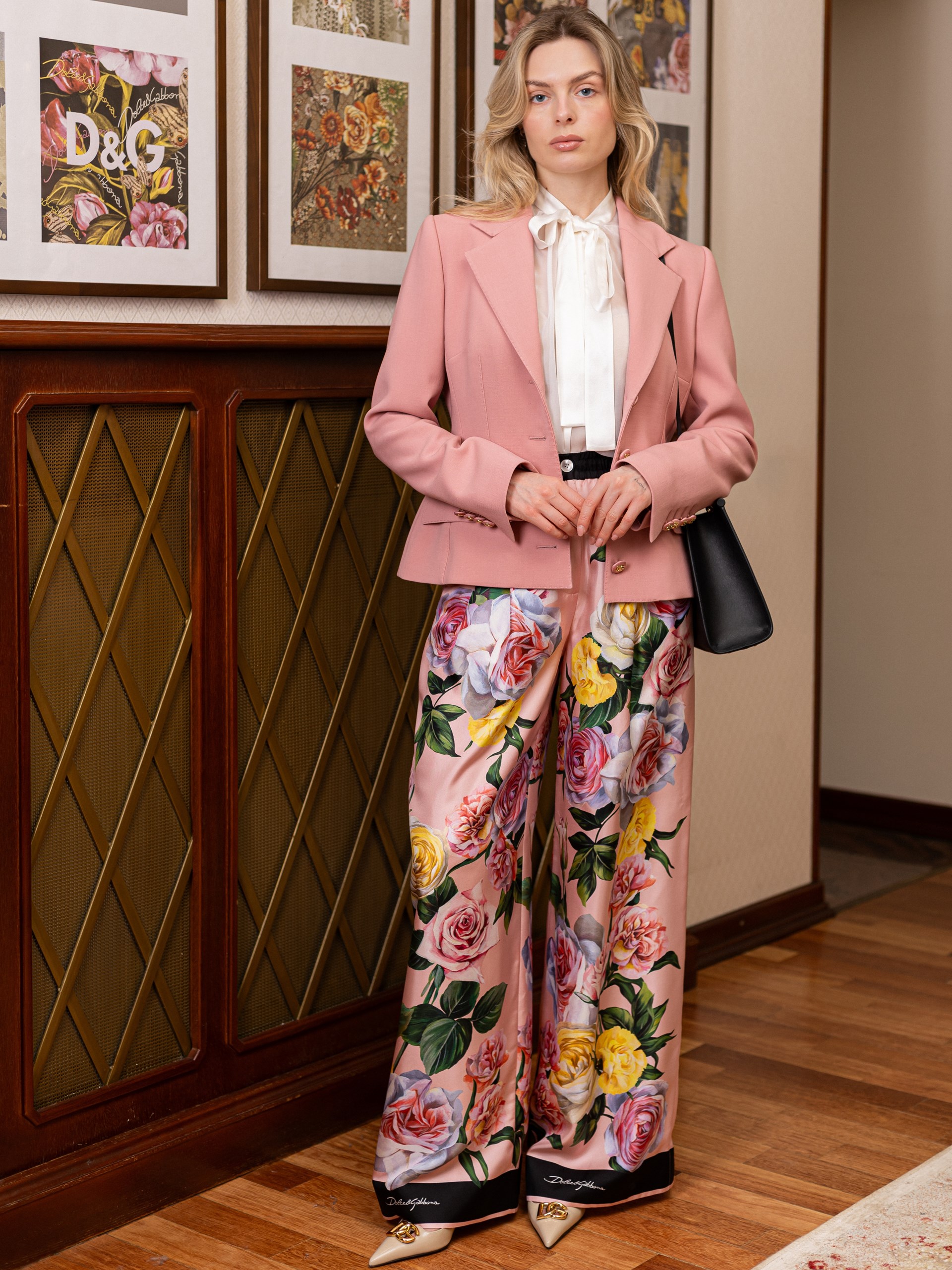 Dolce&Gabbana Floral Printed Pants